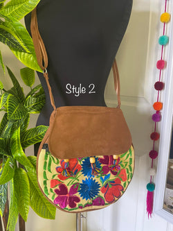 Image of Floral Pear Messenger Bag