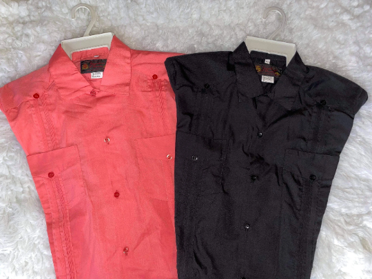 Men's Authentic Guayaberas Solid Color