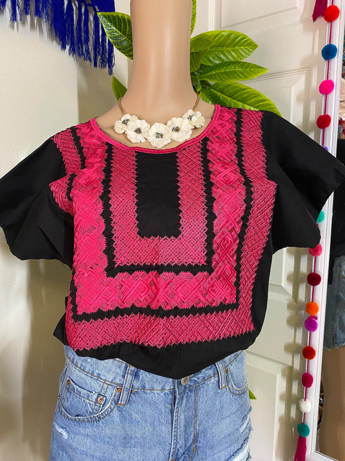 Image of Embroidered Loose Fit 