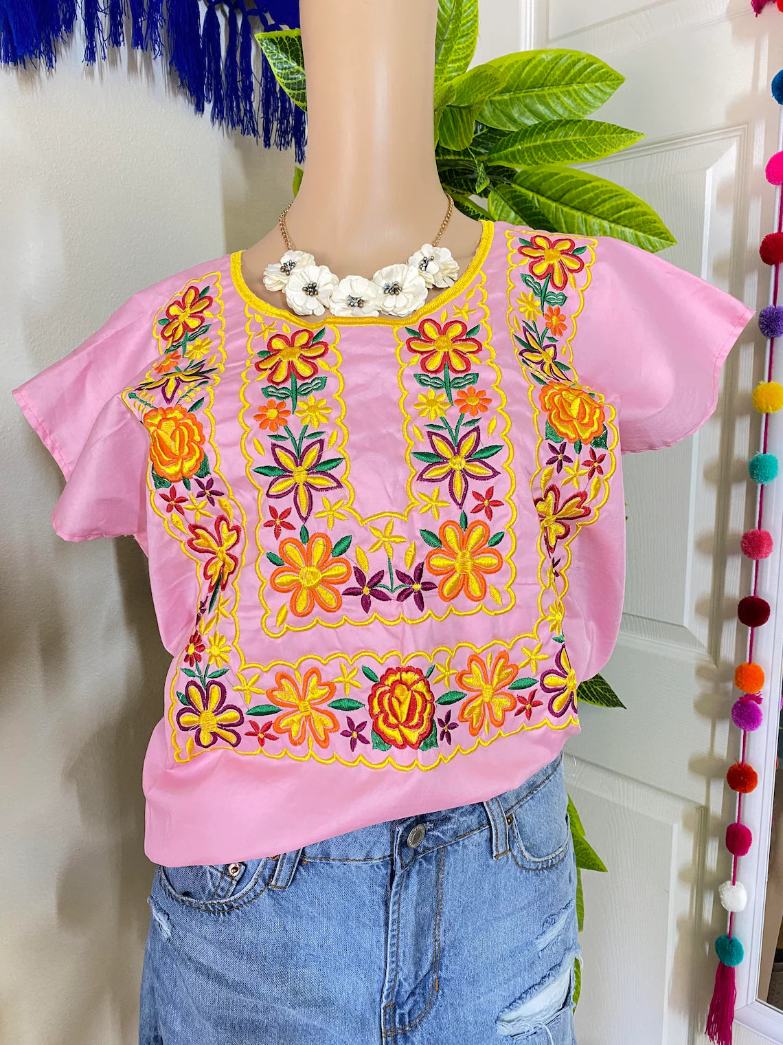 Image of Embroidered Loose Fit 