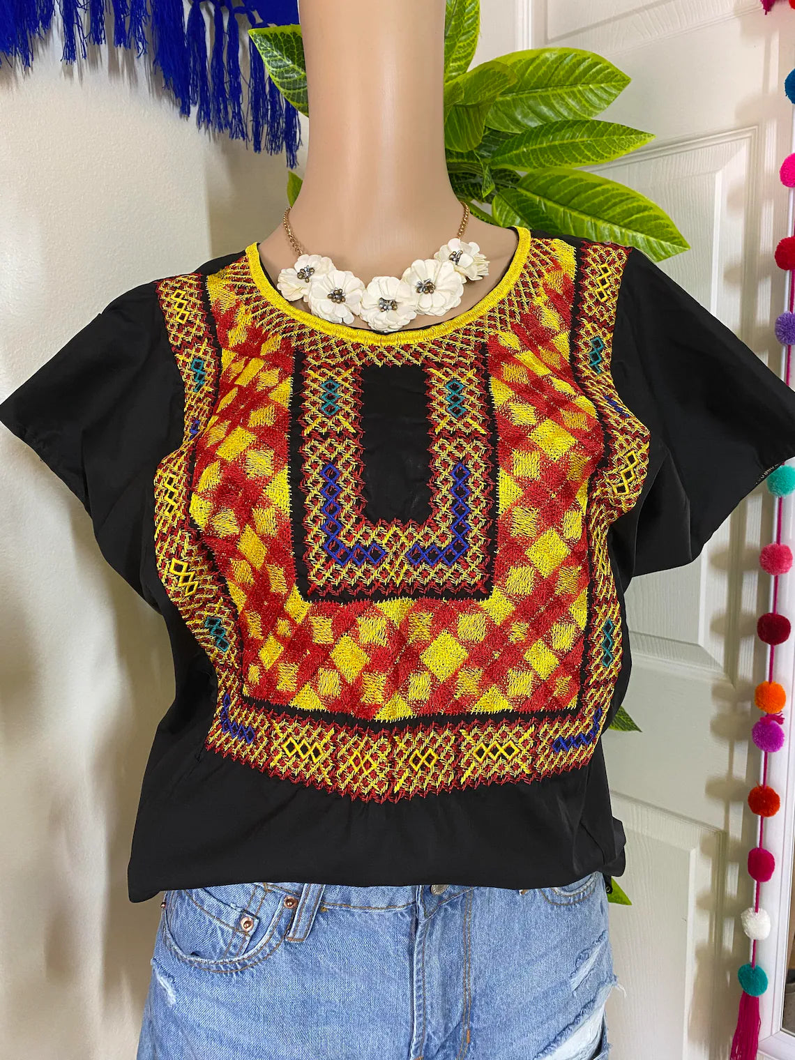 Image of Embroidered Loose Fit 