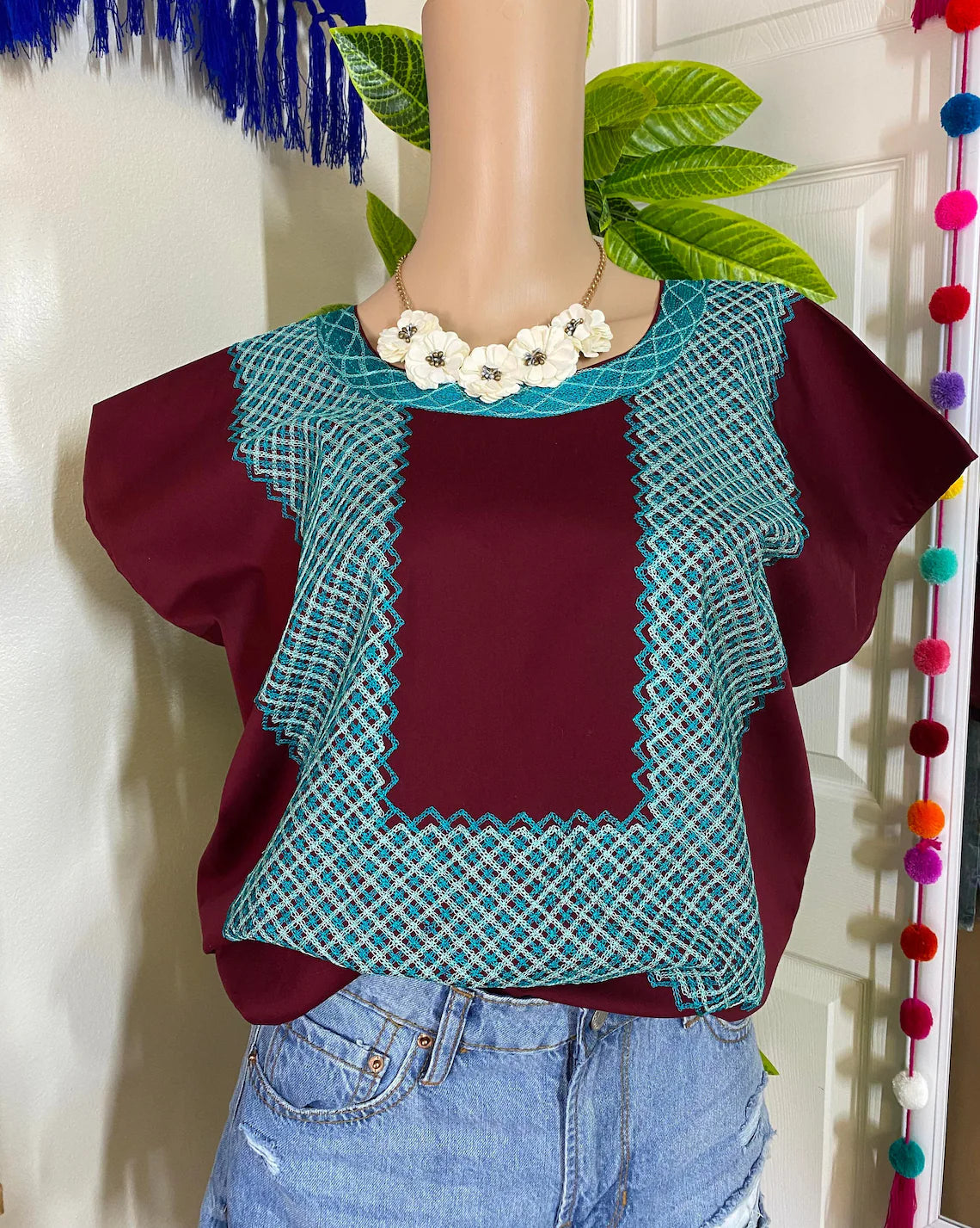 Image of Embroidered Loose Fit 