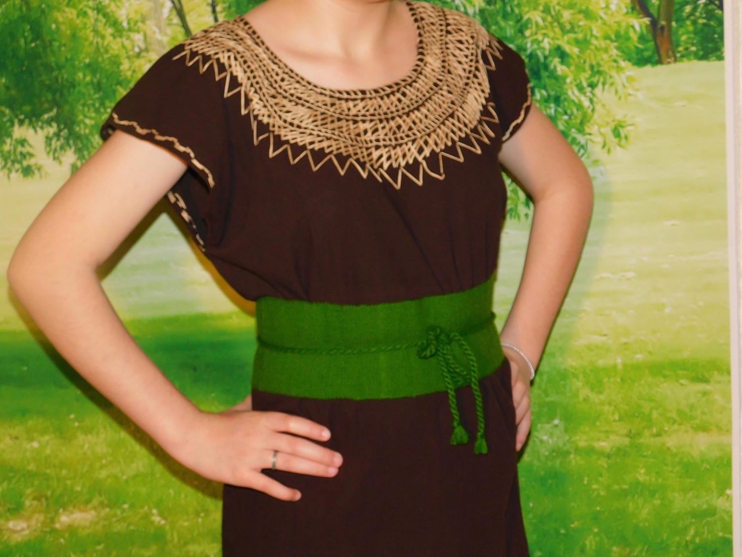 Image of Solid Adjustable Waist Belt