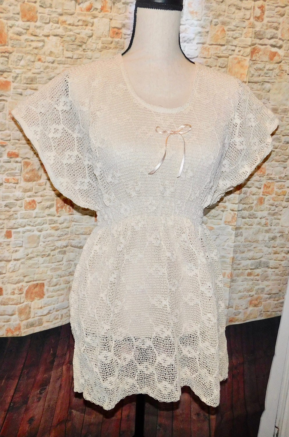 Image of Bikini Lace Cover Blouse