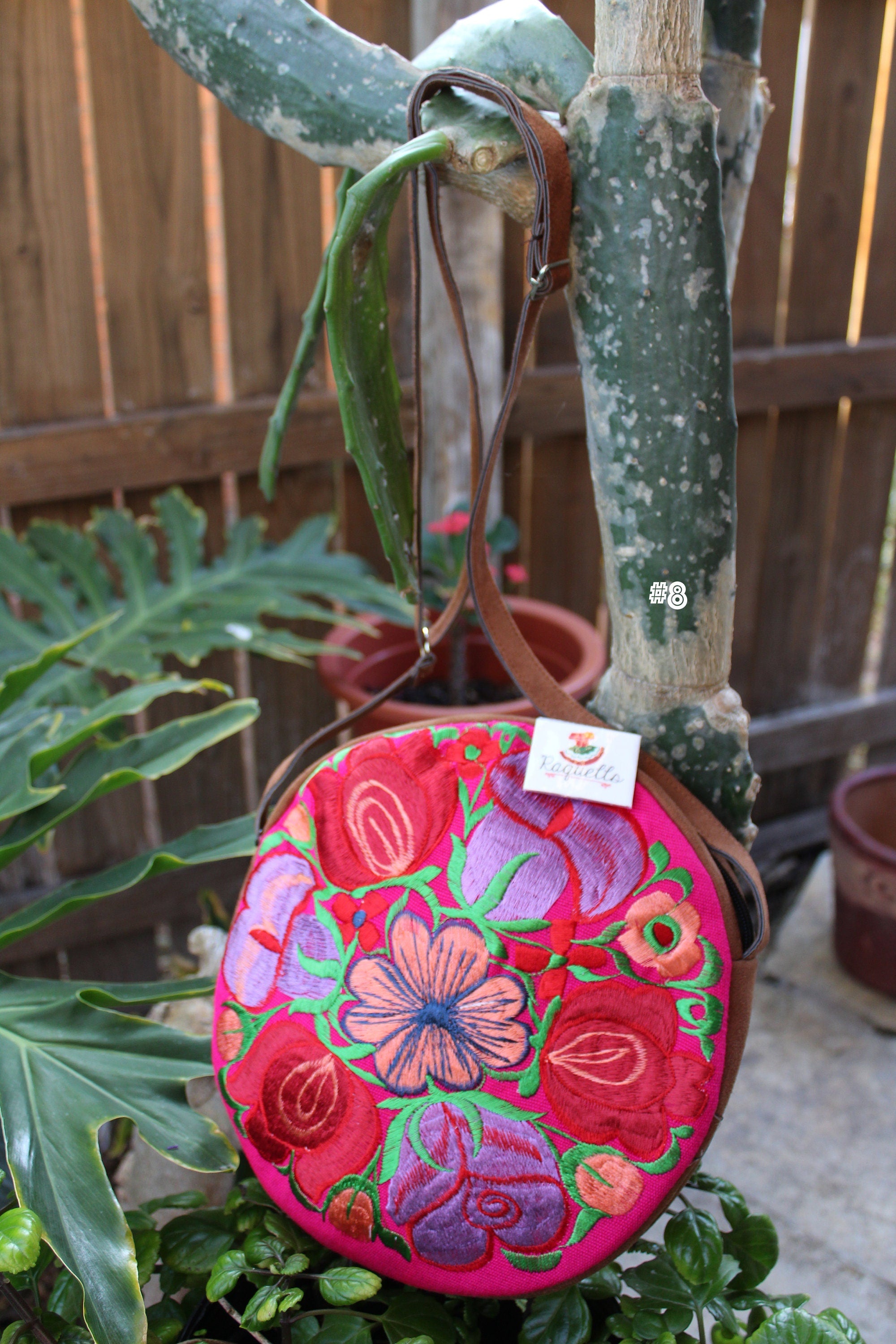 Floral Embroidered Messenger Bags