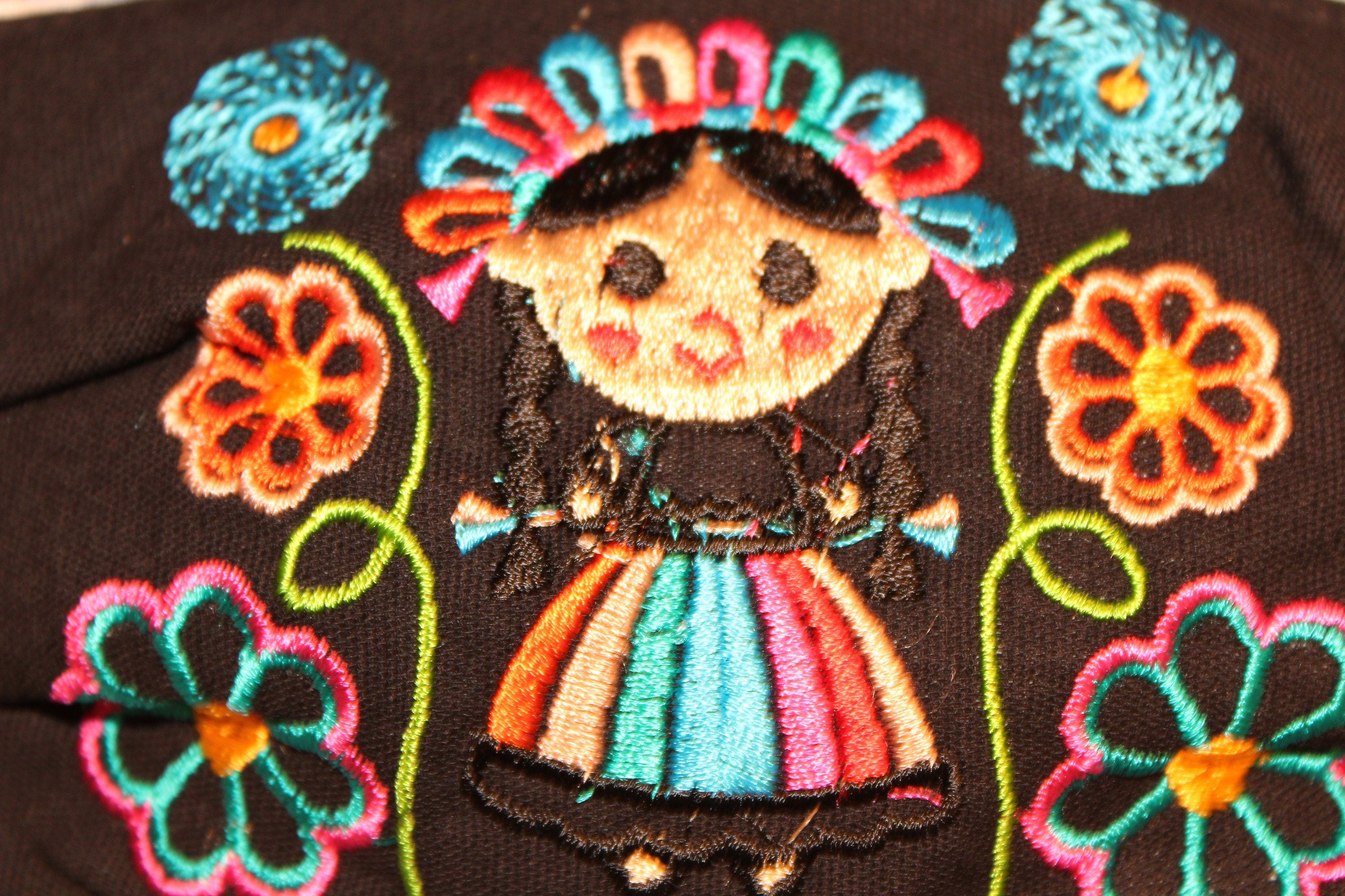 Image of MARIA Embroidered Face Masks