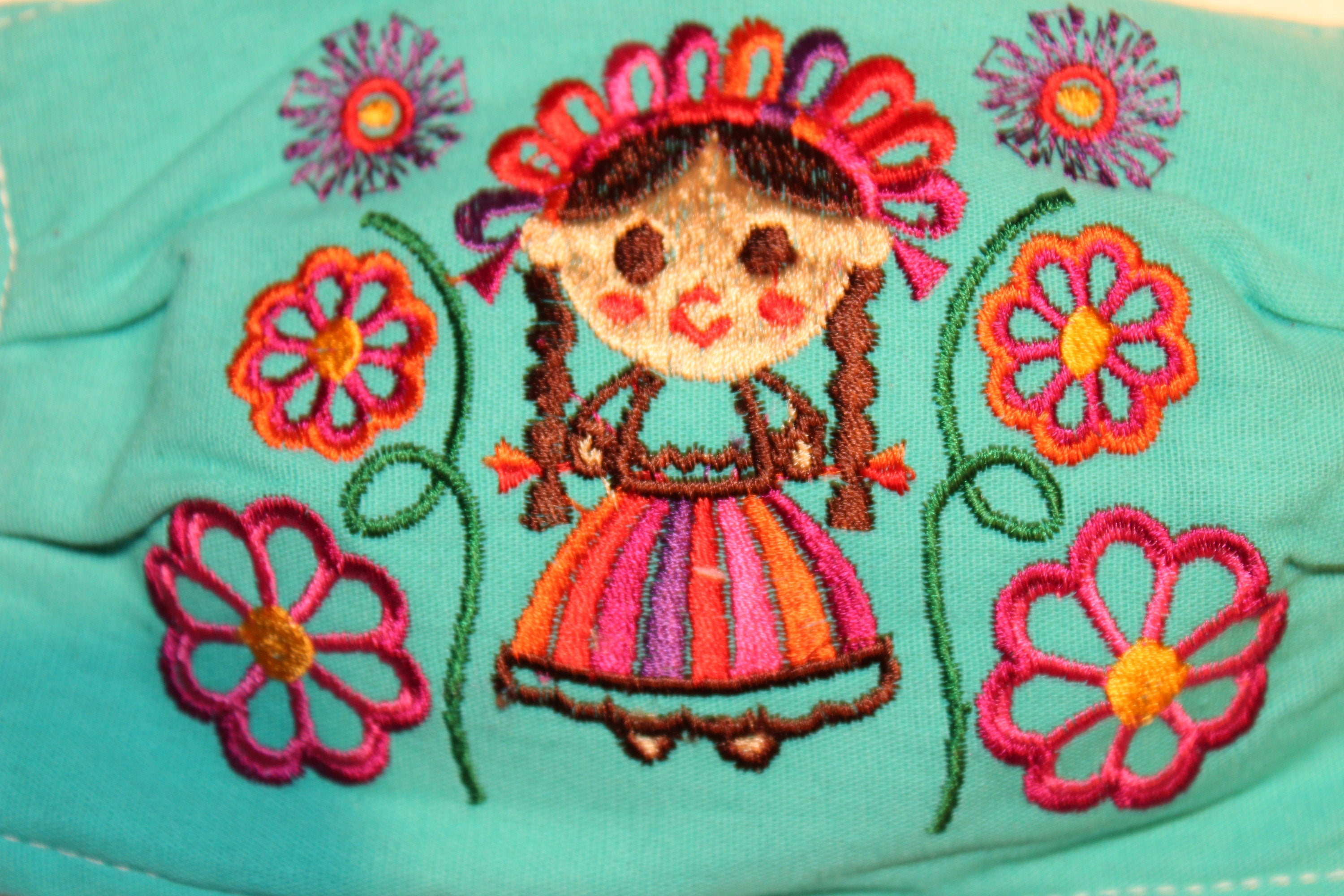 MARIA Embroidered Face Masks