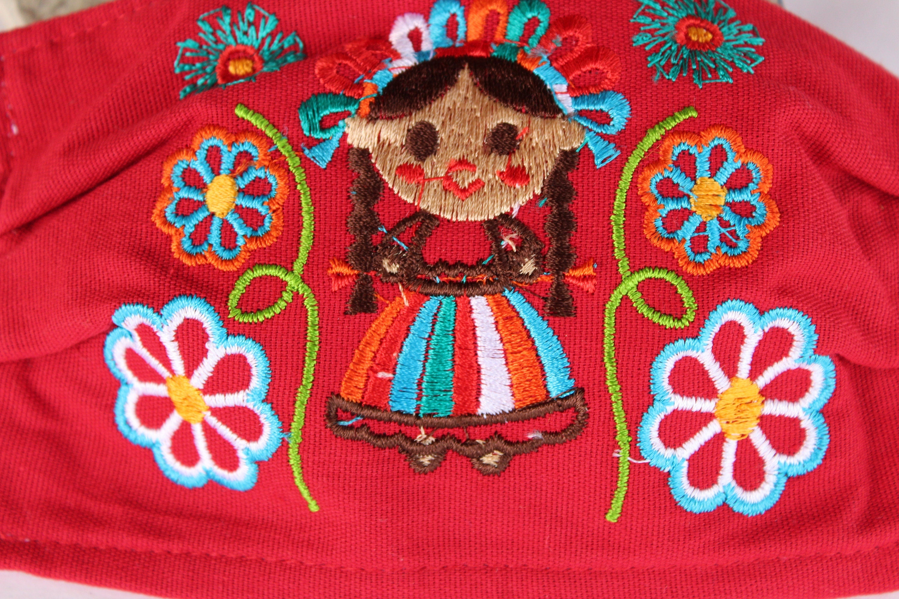 MARIA Embroidered Face Masks