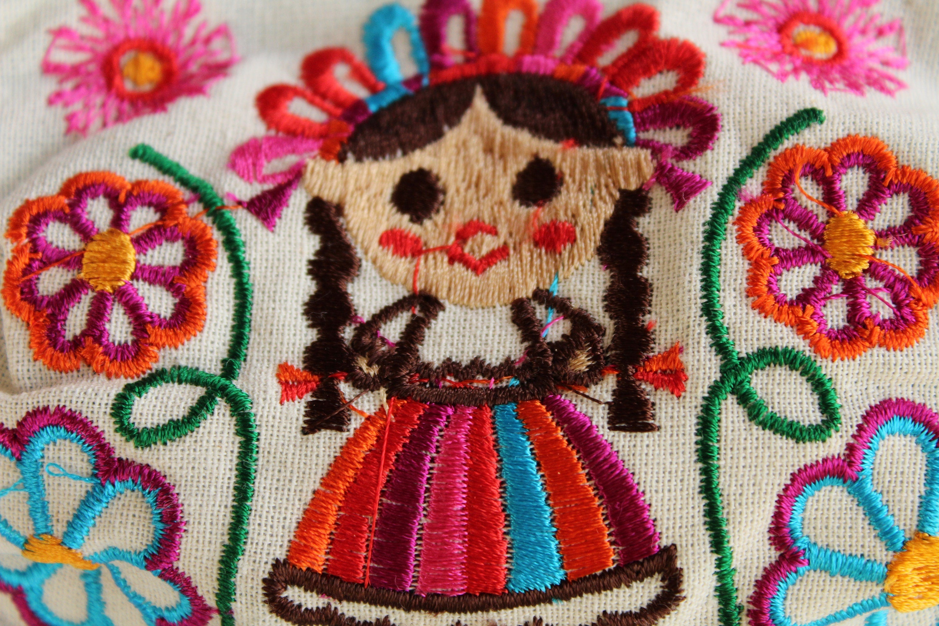 MARIA Embroidered Face Masks