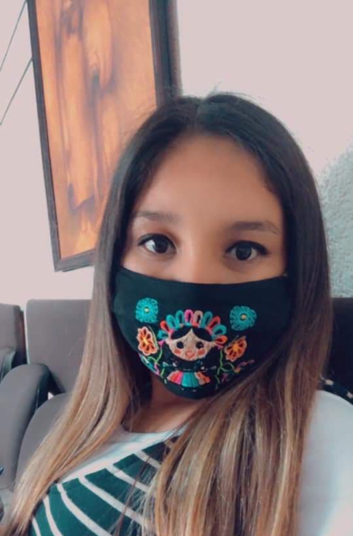 MARIA Embroidered Face Masks