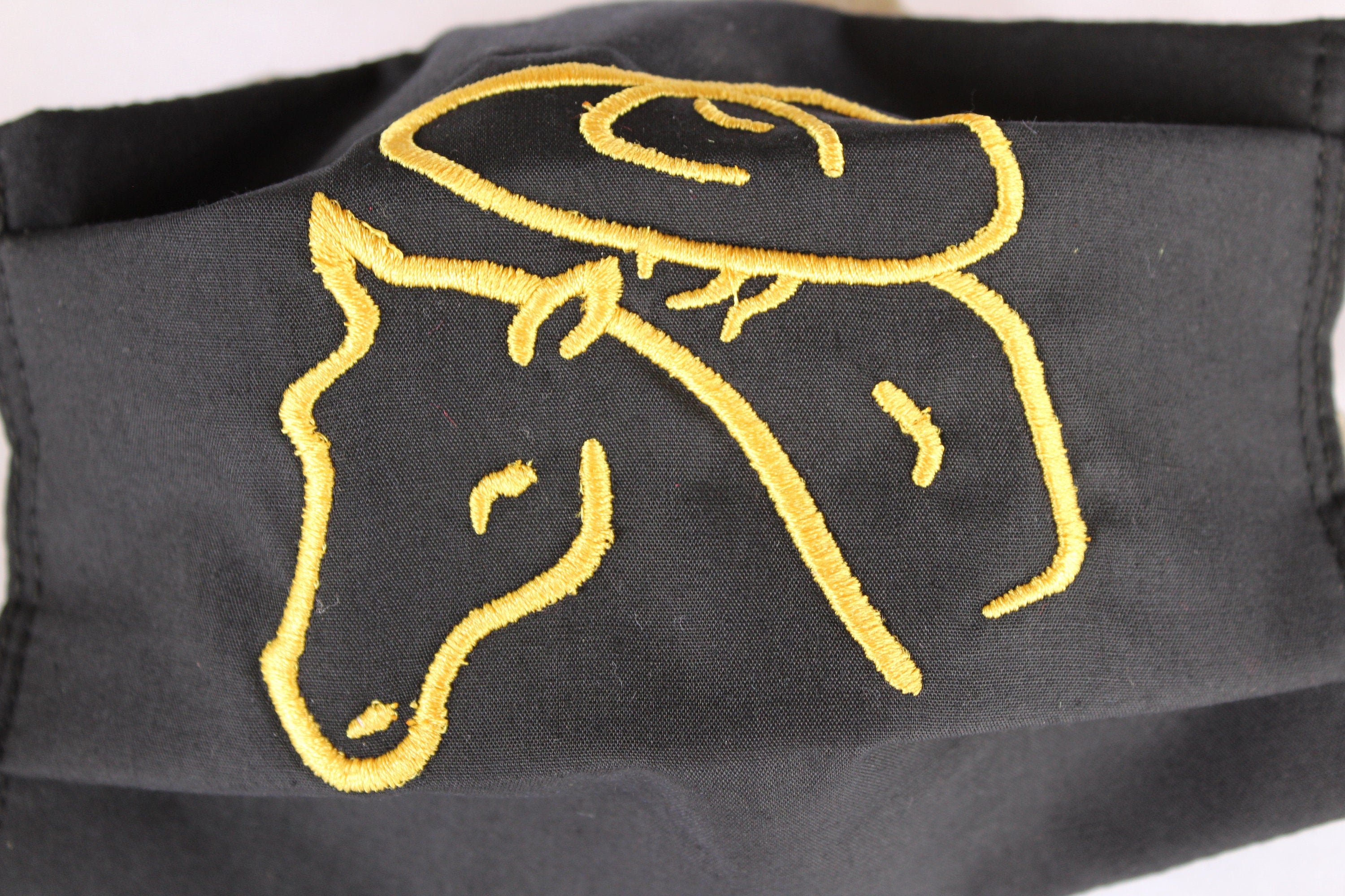 Embroidered - Unisex, Washable Face Mask