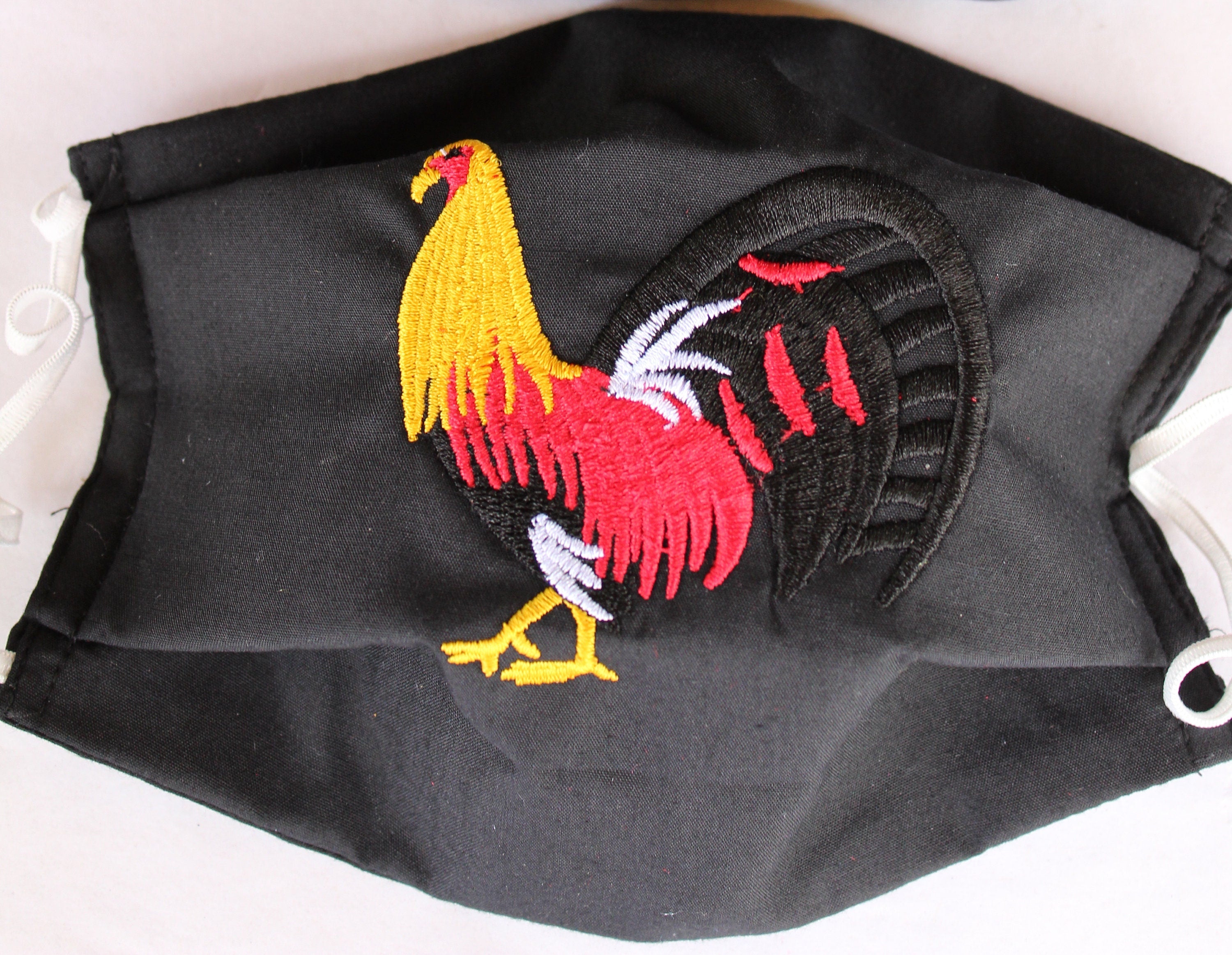 Embroidered - Unisex, Washable Face Mask