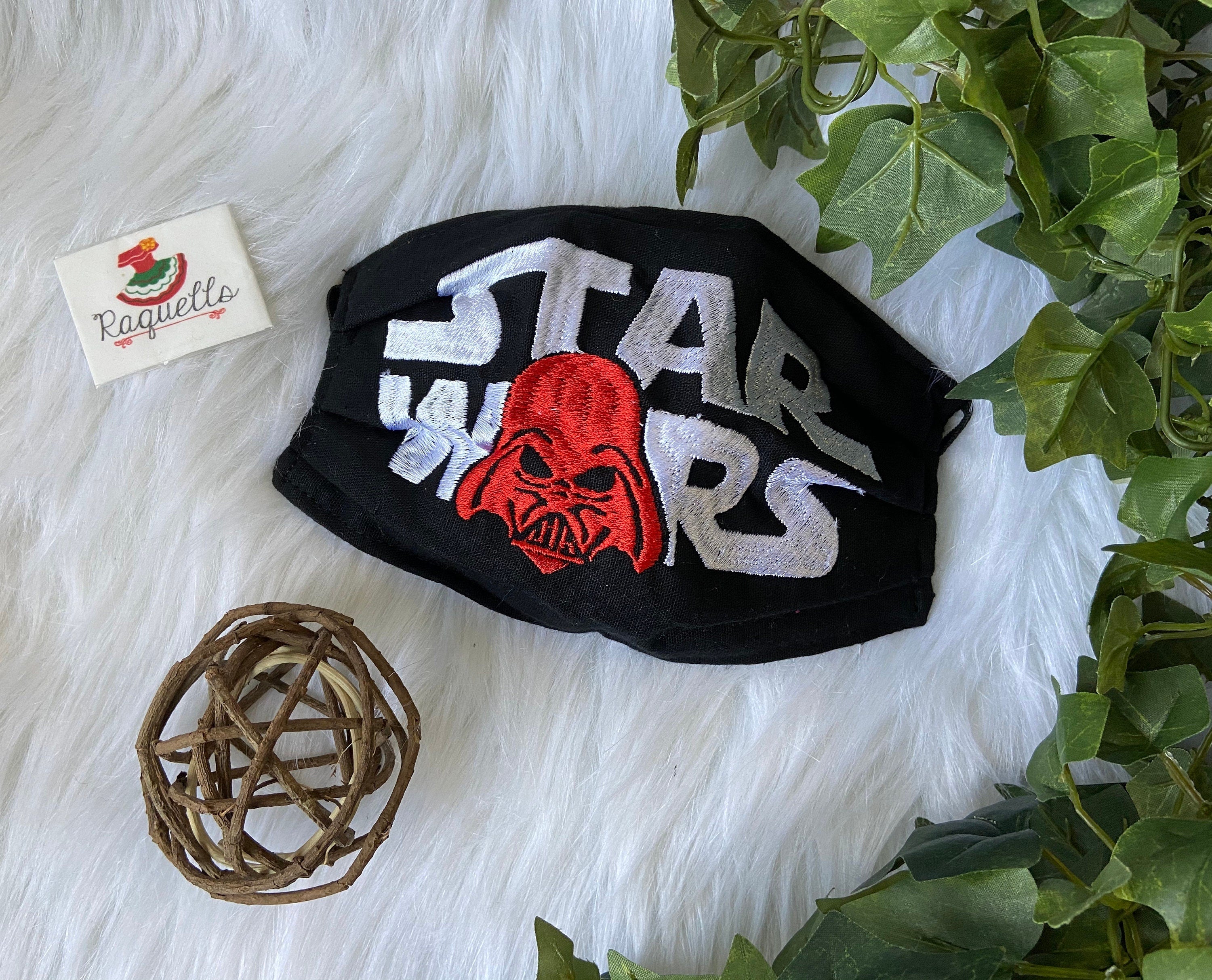 GALAXI - Embroidered Face Mask with Sew-in Filter