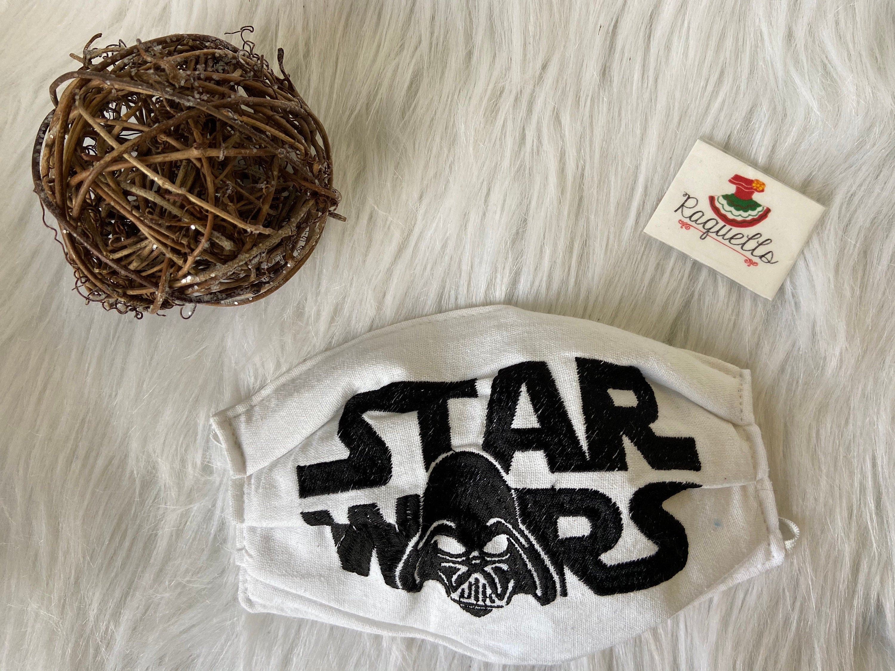 GALAXI - Embroidered Face Mask with Sew-in Filter