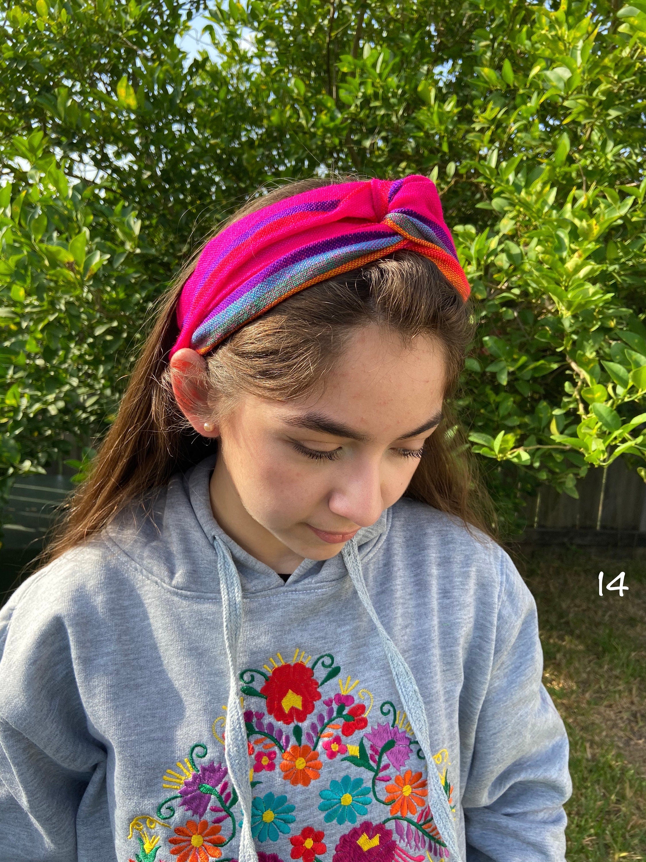 Image of Precious Sarape Headband, Boho Style, Knot, Twist Turban