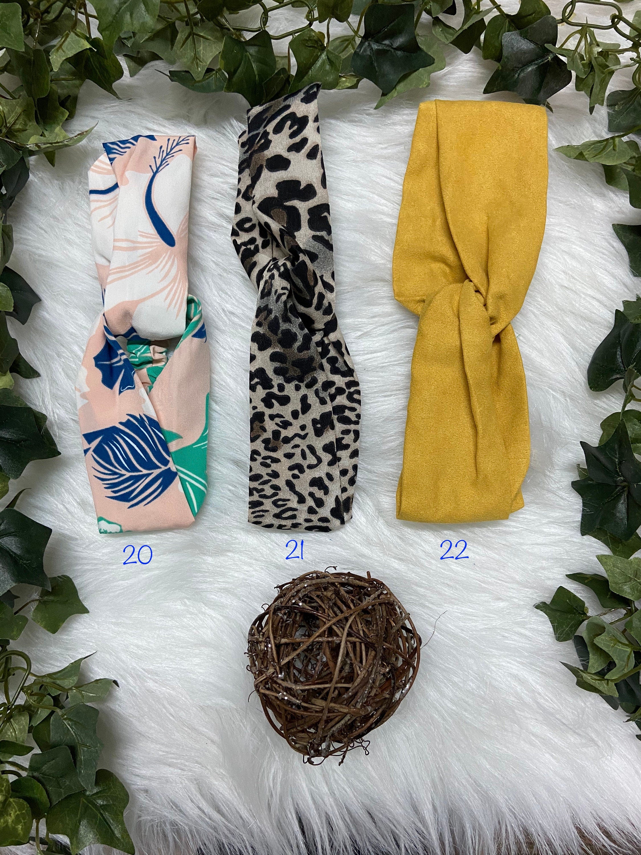 Image of Twist Turban Precious Headband, Boho Style, Knot, Very Soft fabric for Women