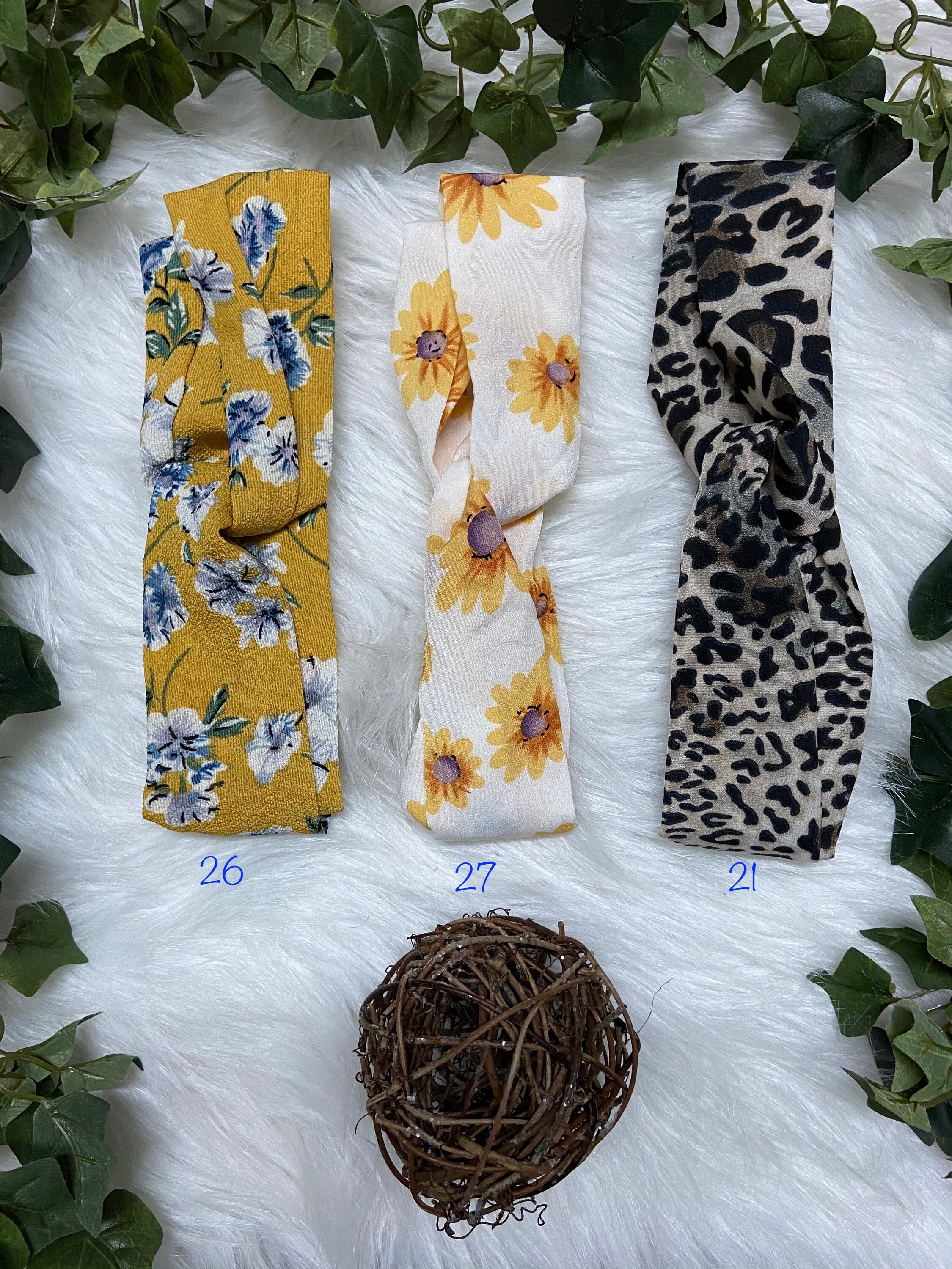 Image of Twist Turban Precious Headband, Boho Style, Knot, Very Soft fabric for Women