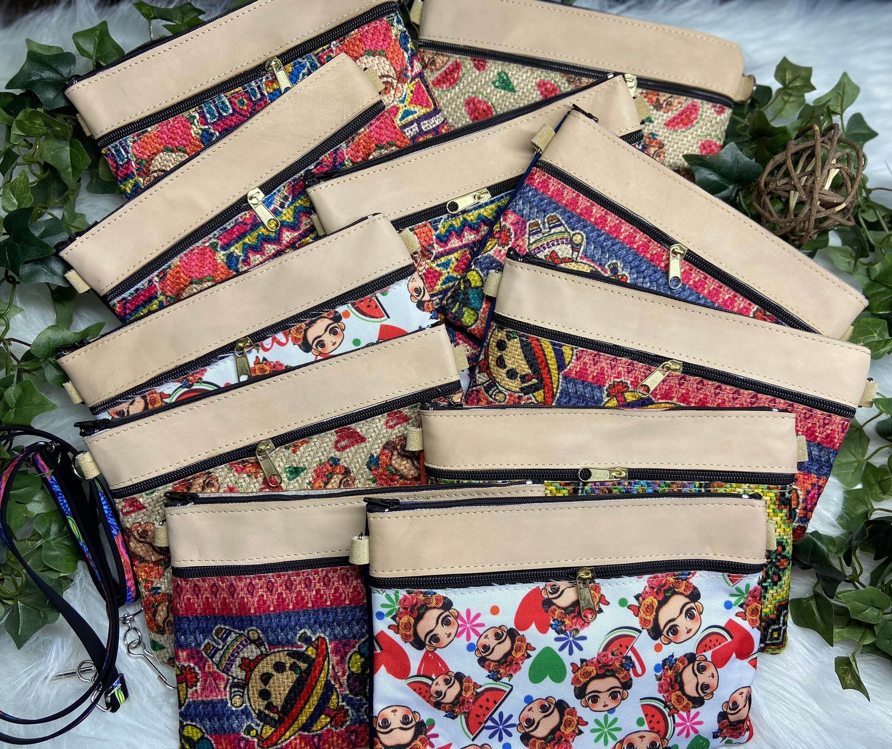 Frida Vinyl Decorated Bag