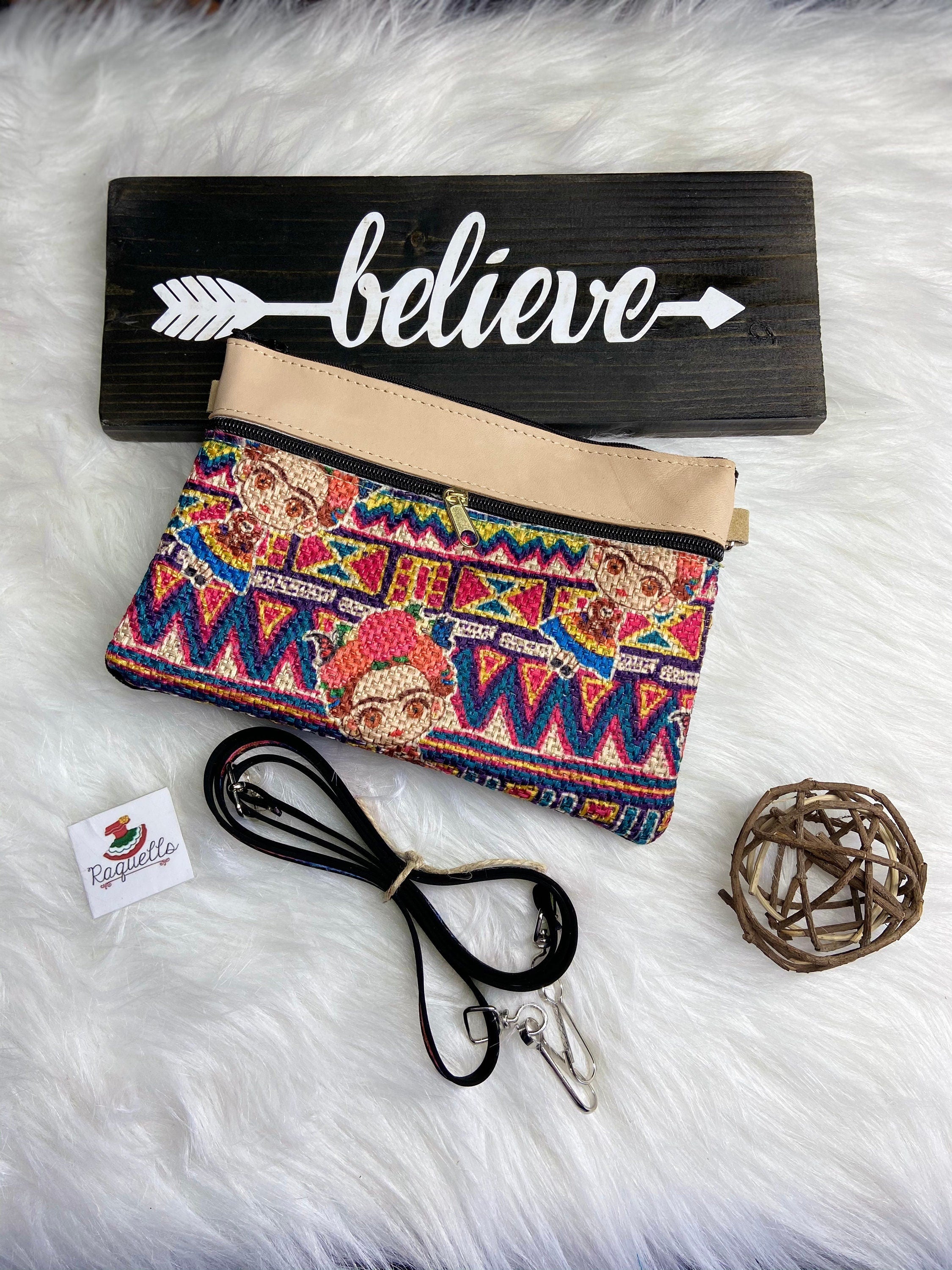 Frida Vinyl Decorated Bag