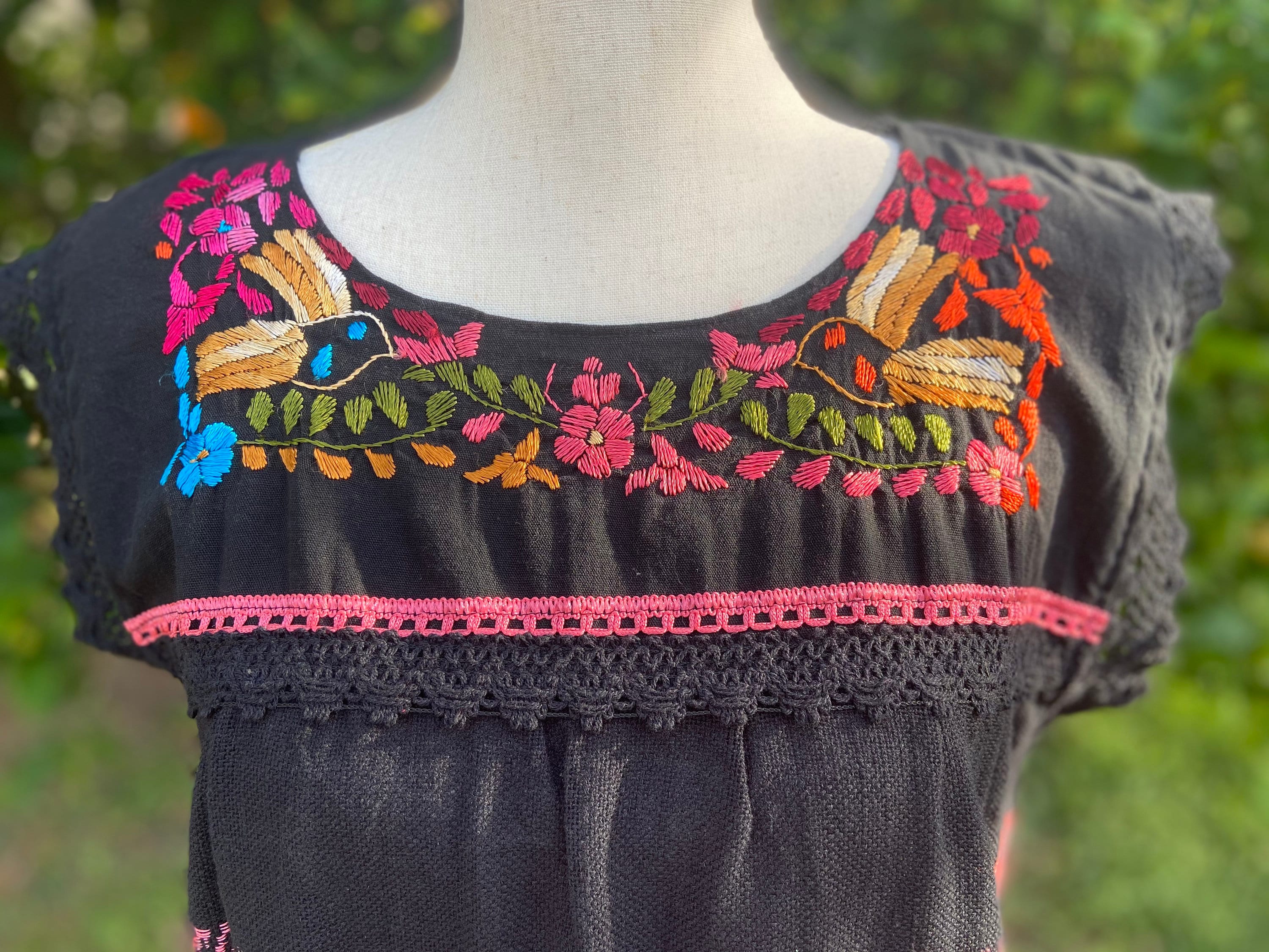 Most Gorgeous Oaxacan Telar Dress (Medium size)
