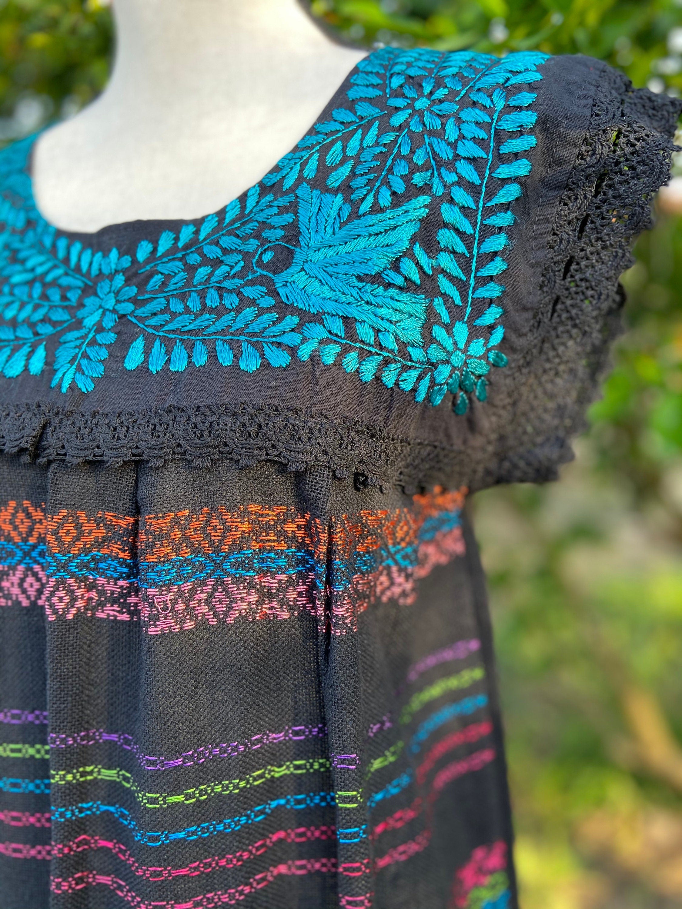 Most Gorgeous Oaxacan Telar Dress (Medium size)