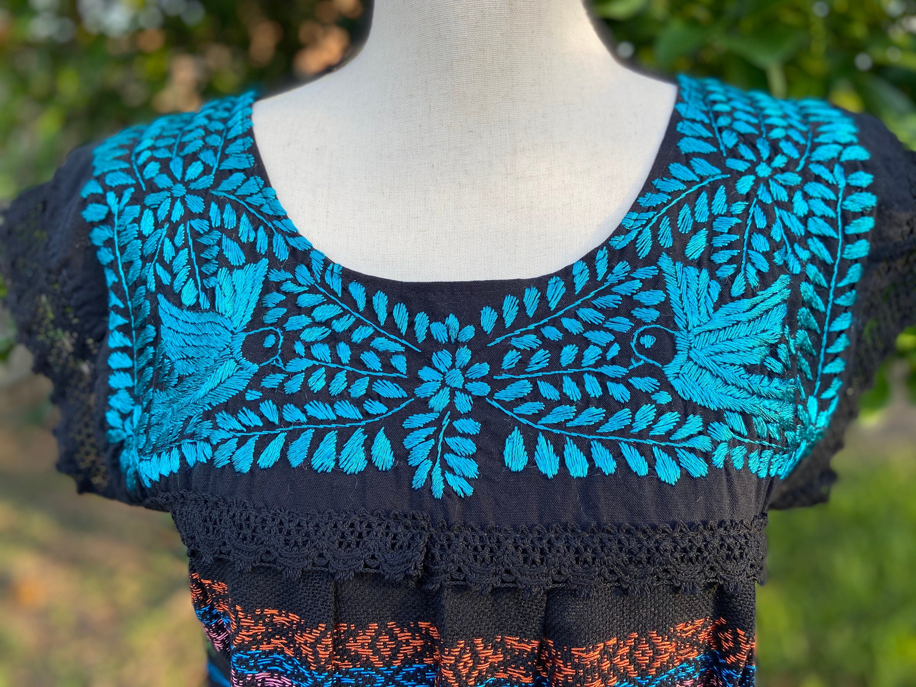 Image of Most Gorgeous Oaxacan Telar Dress (Medium size)