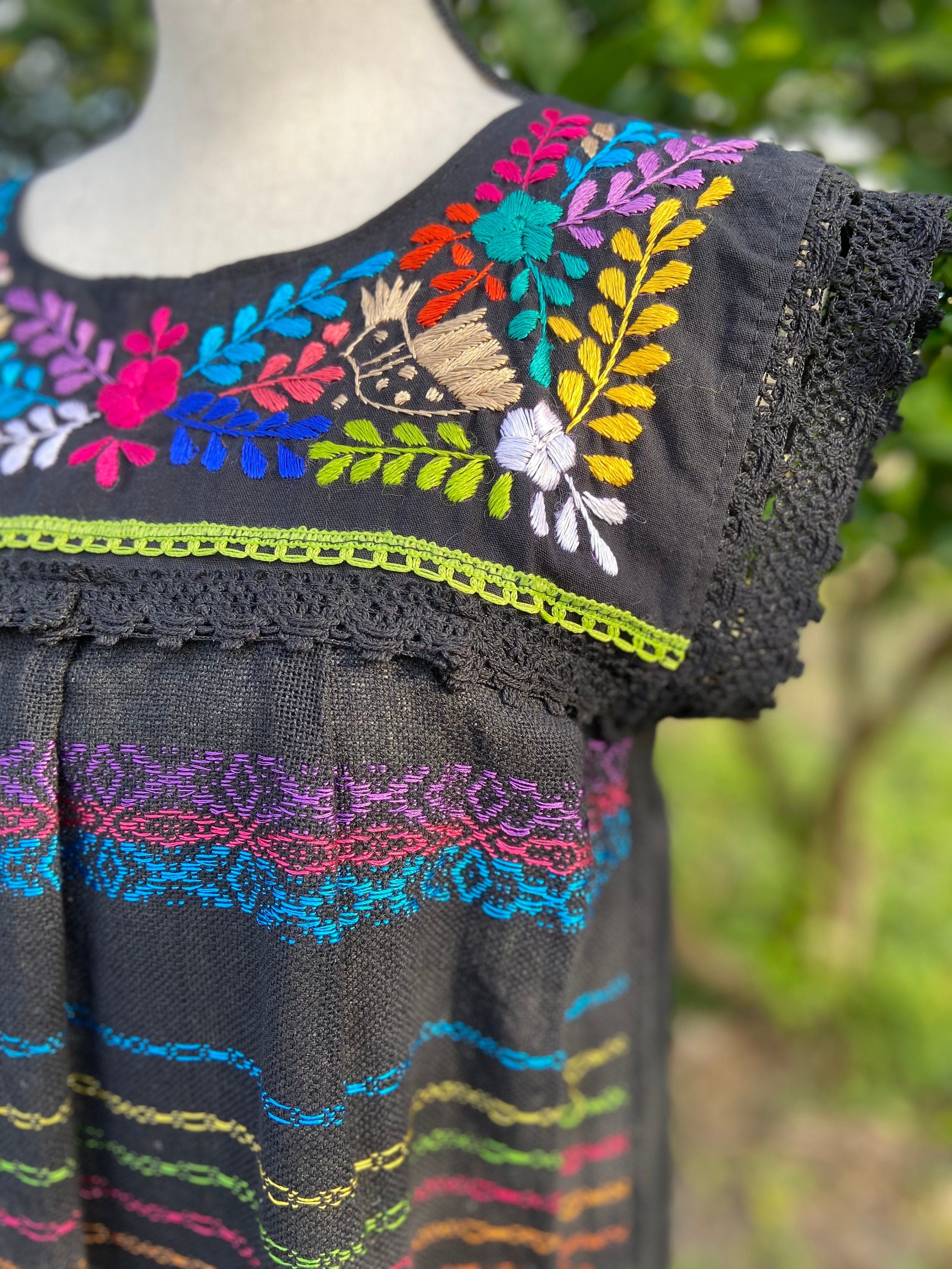 Image of Most Gorgeous Oaxacan Telar Dress (Small size)