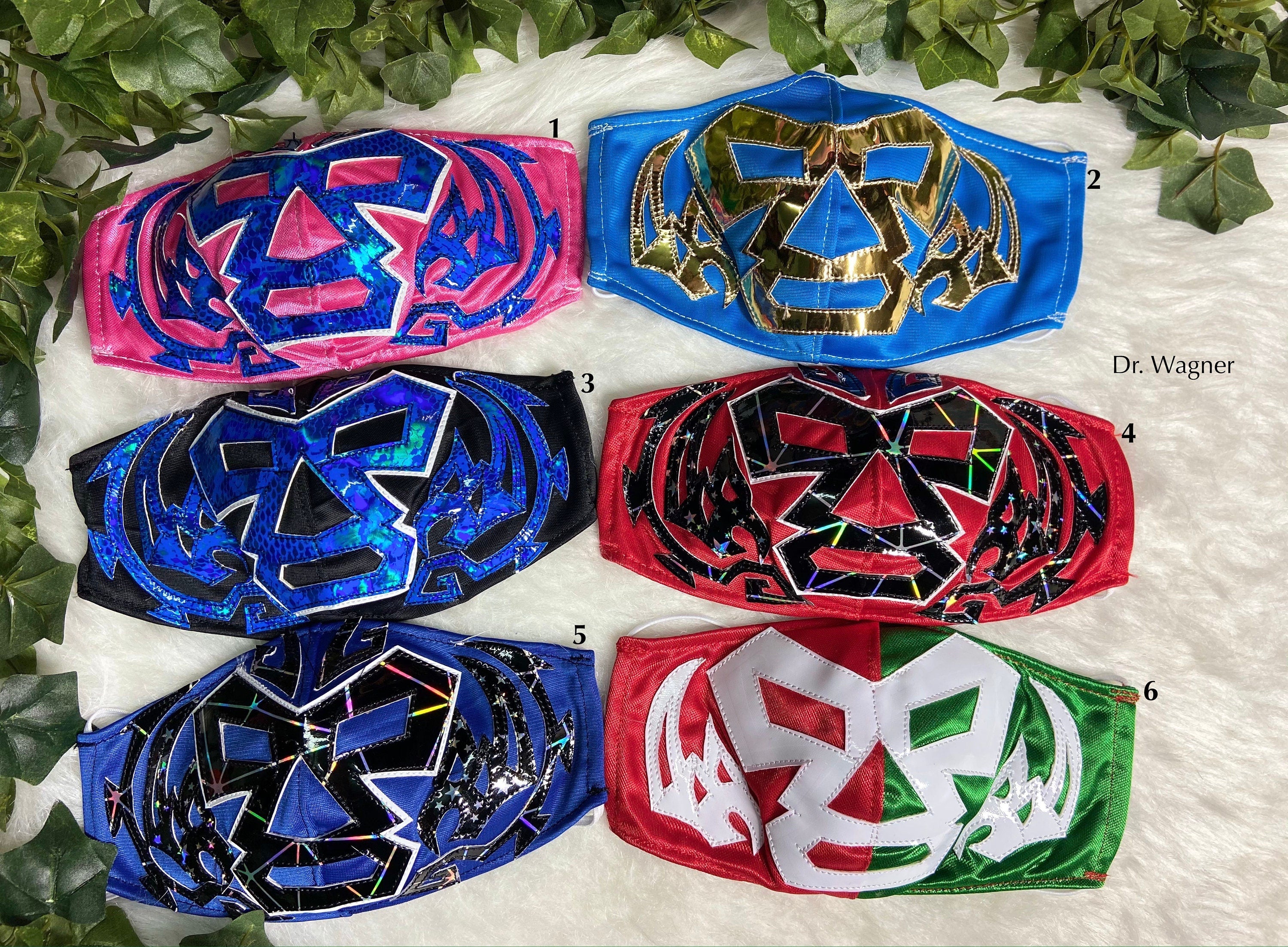 Lucha Libre Face Mask