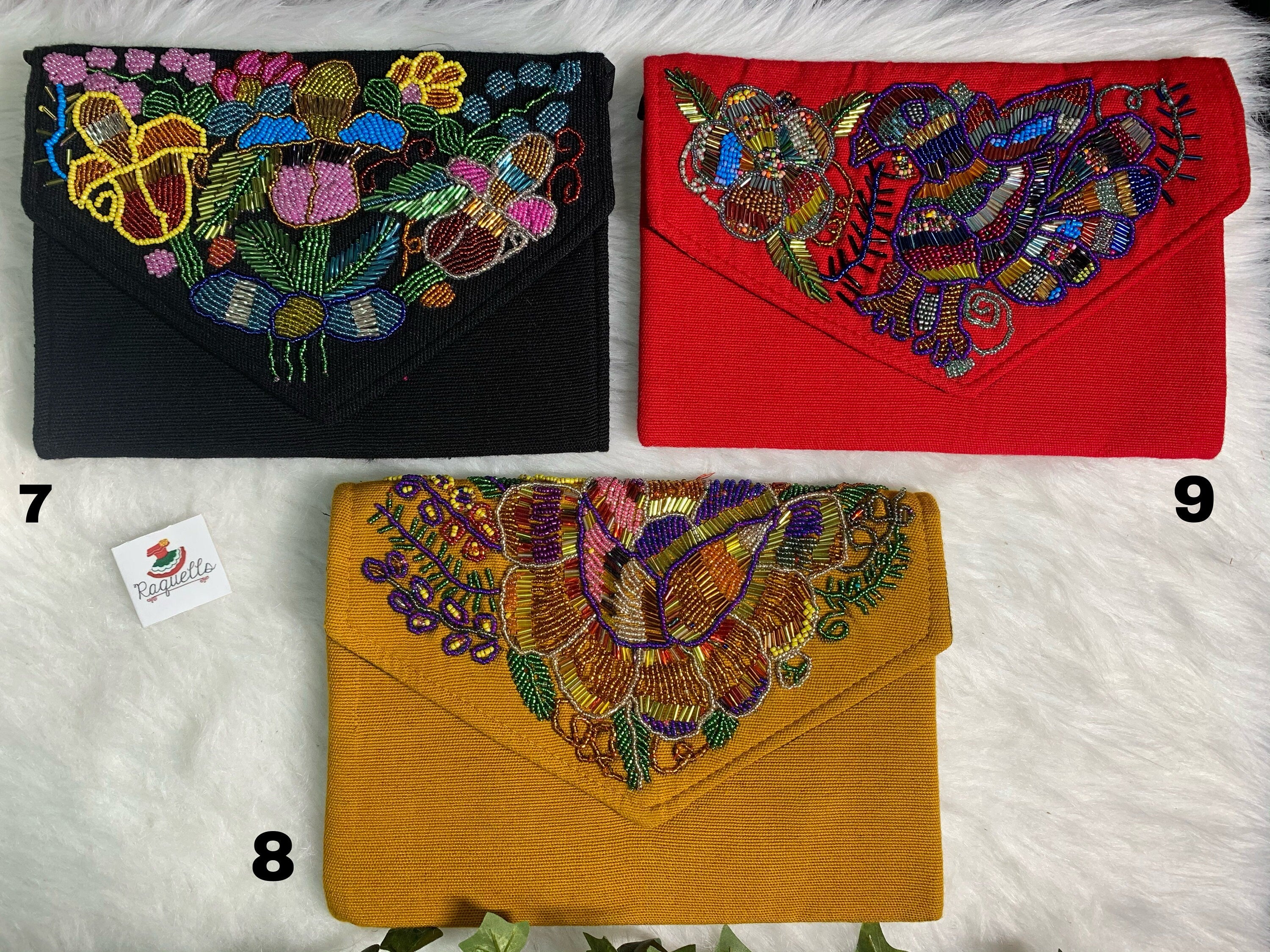 Image of Mexican Chaquira Crossbody - Mexican Artisanal Bag