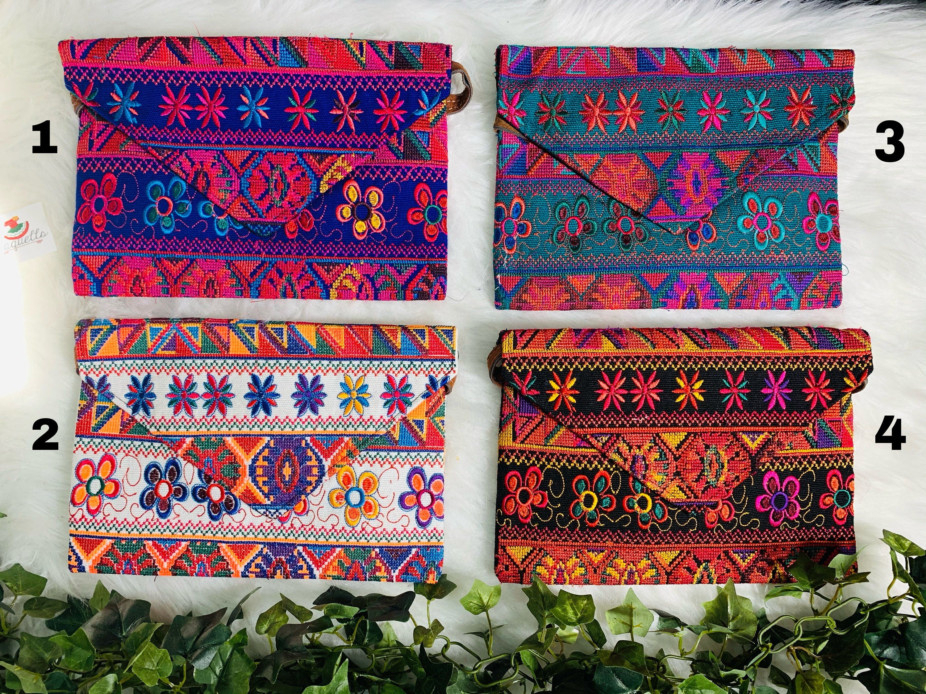 Mexican Cross-stitch Crossbody - Mexican Artisanal Bag