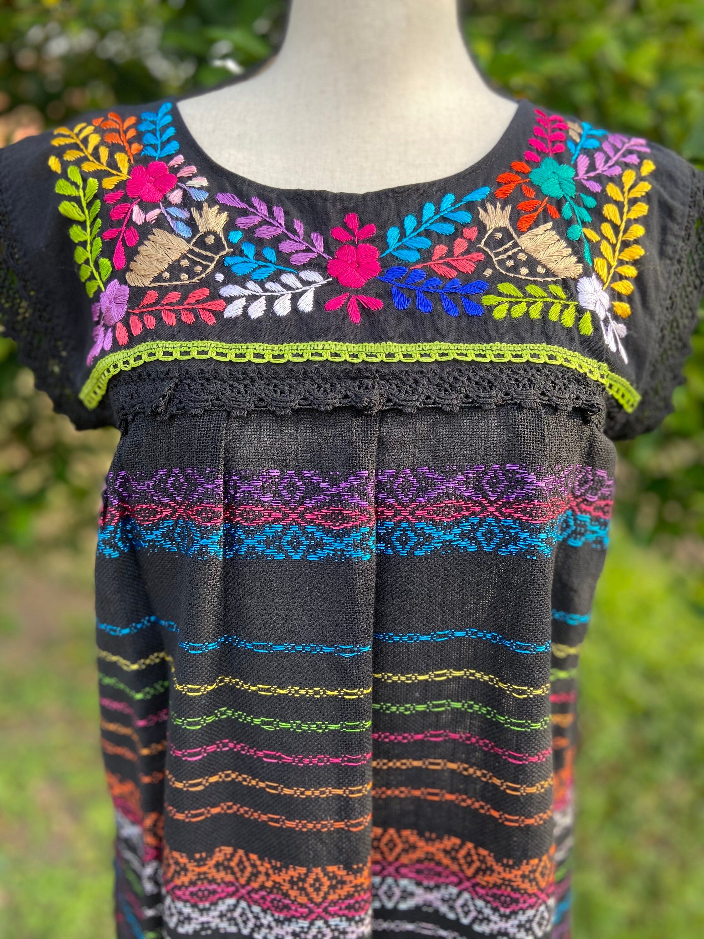 Image of Most Gorgeous Oaxacan Telar Dress (Small size)