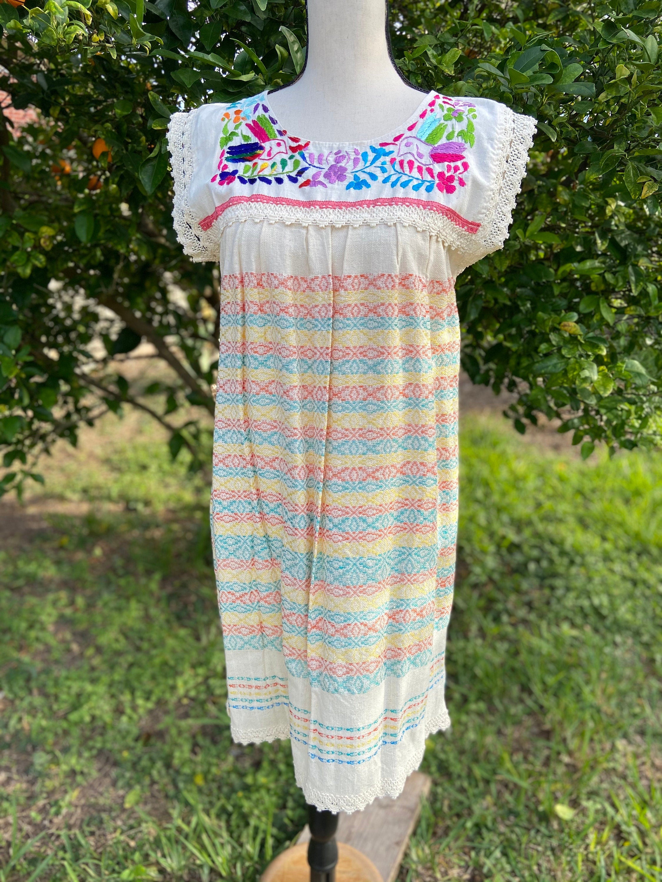 Most Gorgeous Oaxacan Telar Dress (Small size)