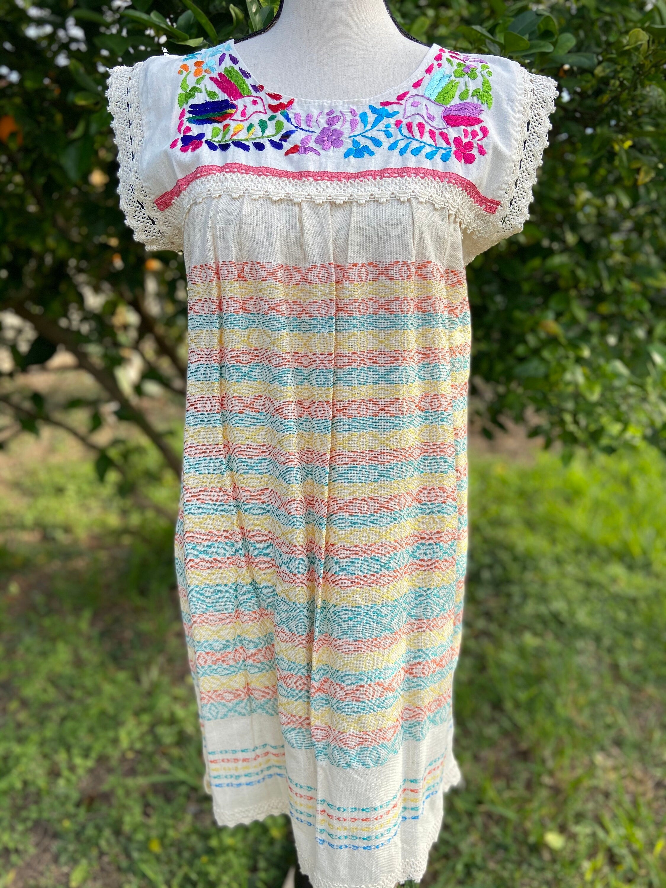 Most Gorgeous Oaxacan Telar Dress (Small size)