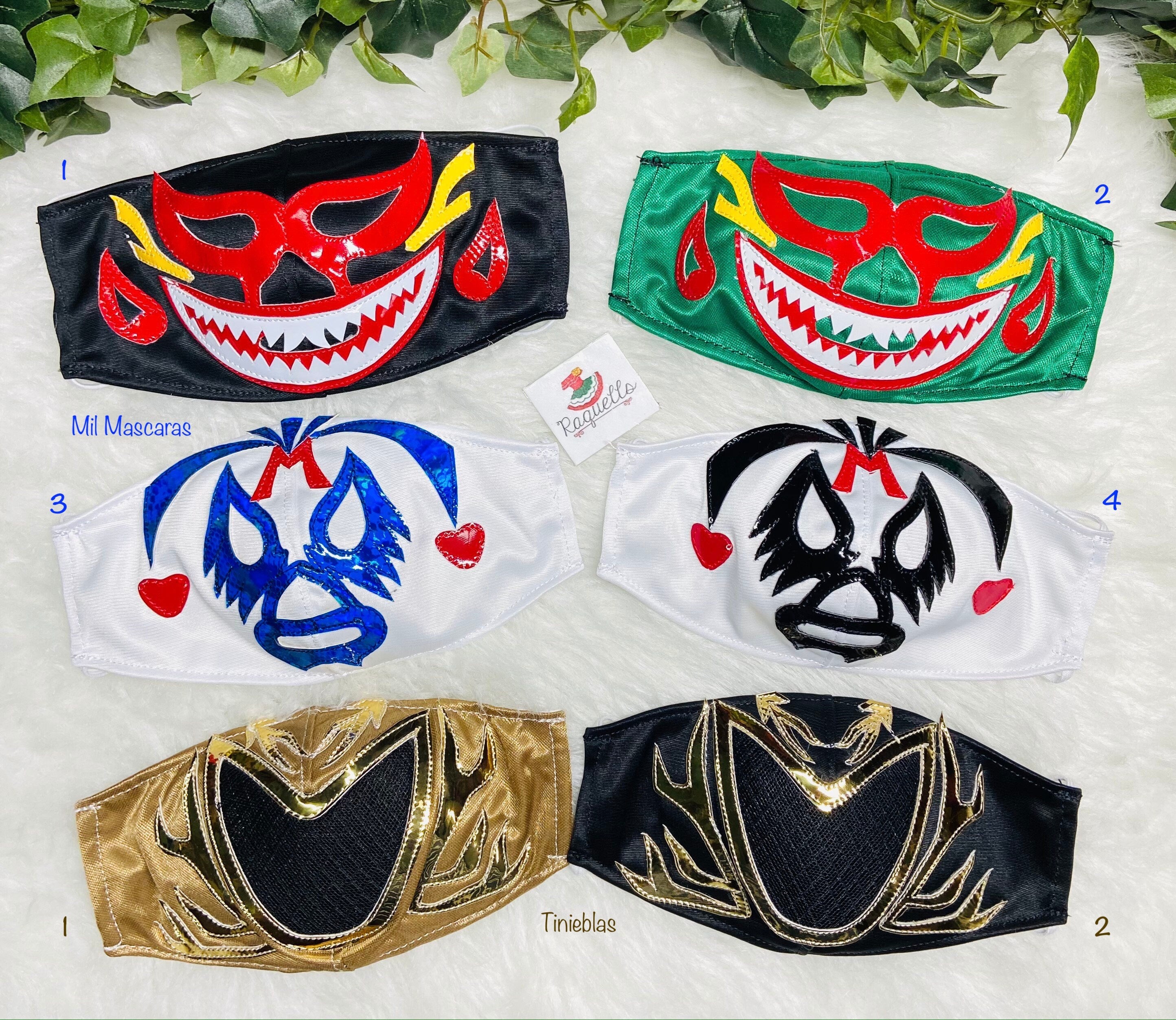 Lucha Libre Face Mask