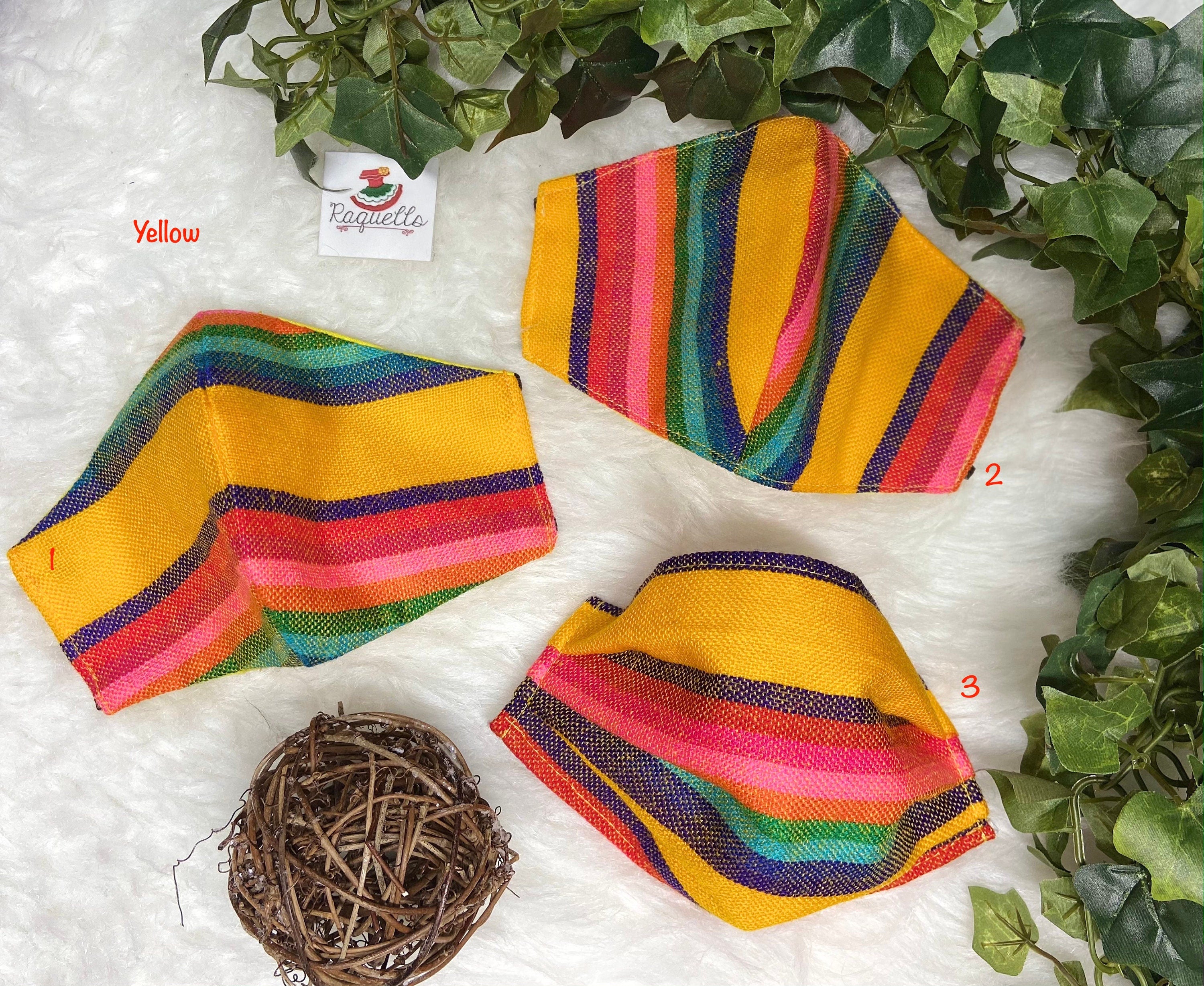 Sarape Hand Crafted Face Mask - Unisex, Washable & Reversible