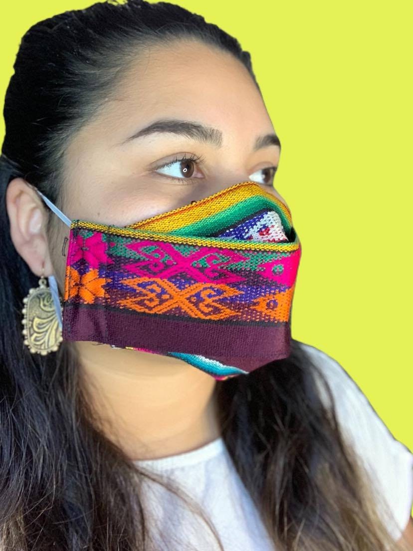Image of Aztec Western Style Facemasks - With Sewn In Filter