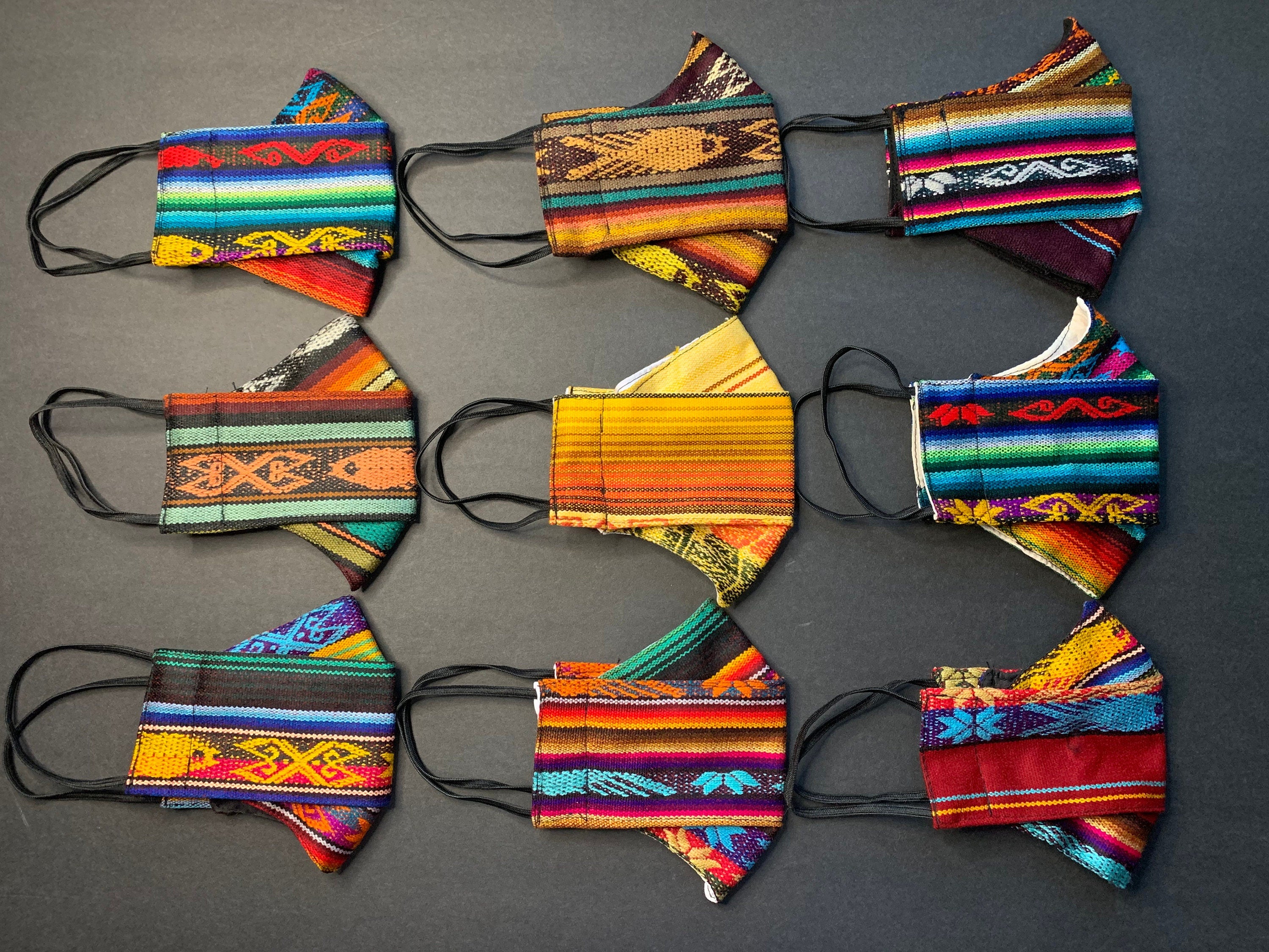 Aztec Western Style Facemasks - With Sewn In Filter