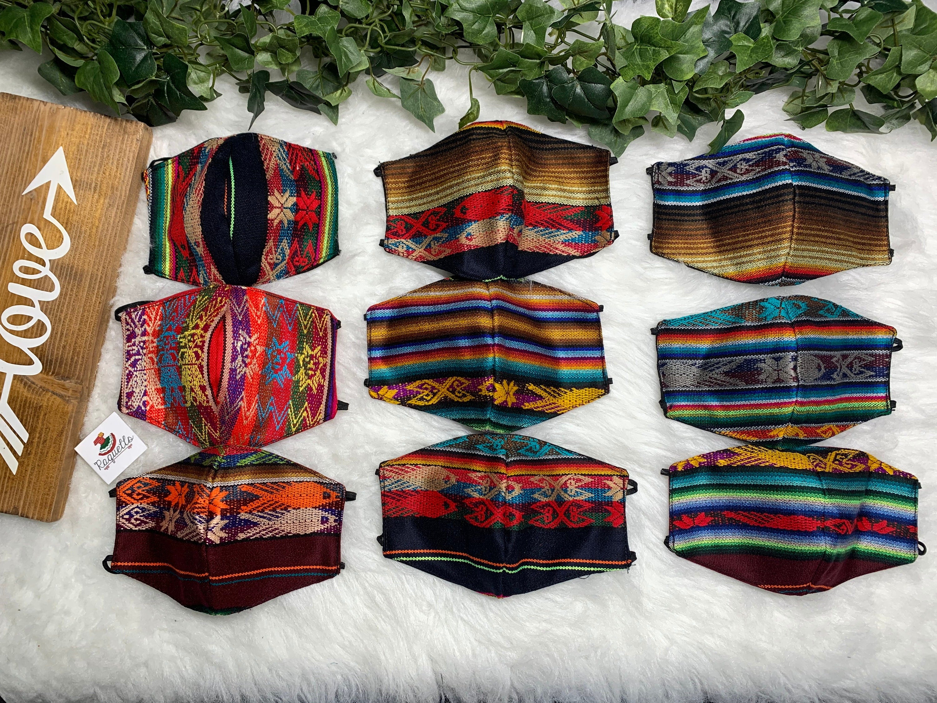 Image of Aztec Western Facemasks - With Sewn In Filter