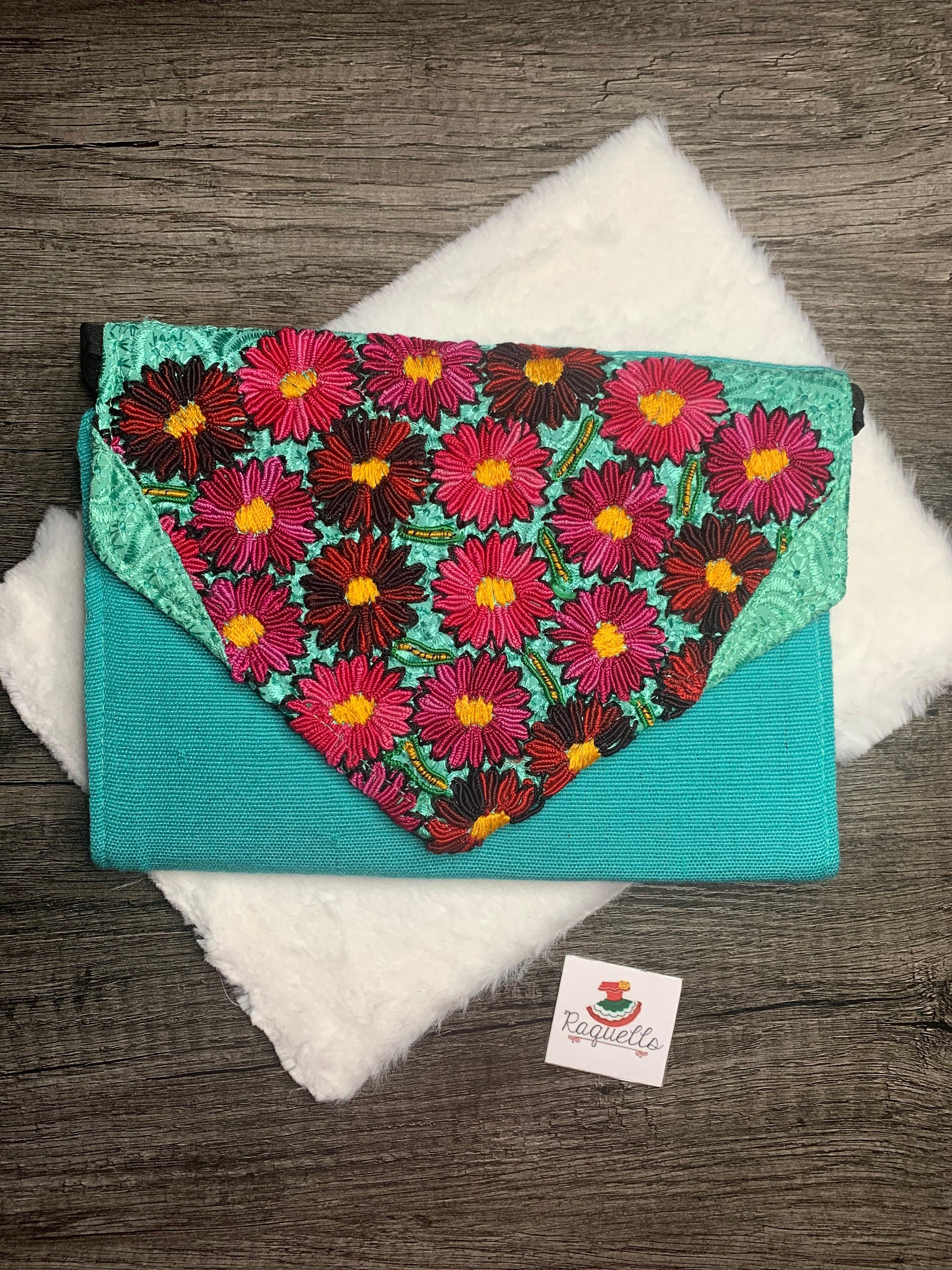 Image of Mexican Extra Embroidered Clutch - Crossbody Bag