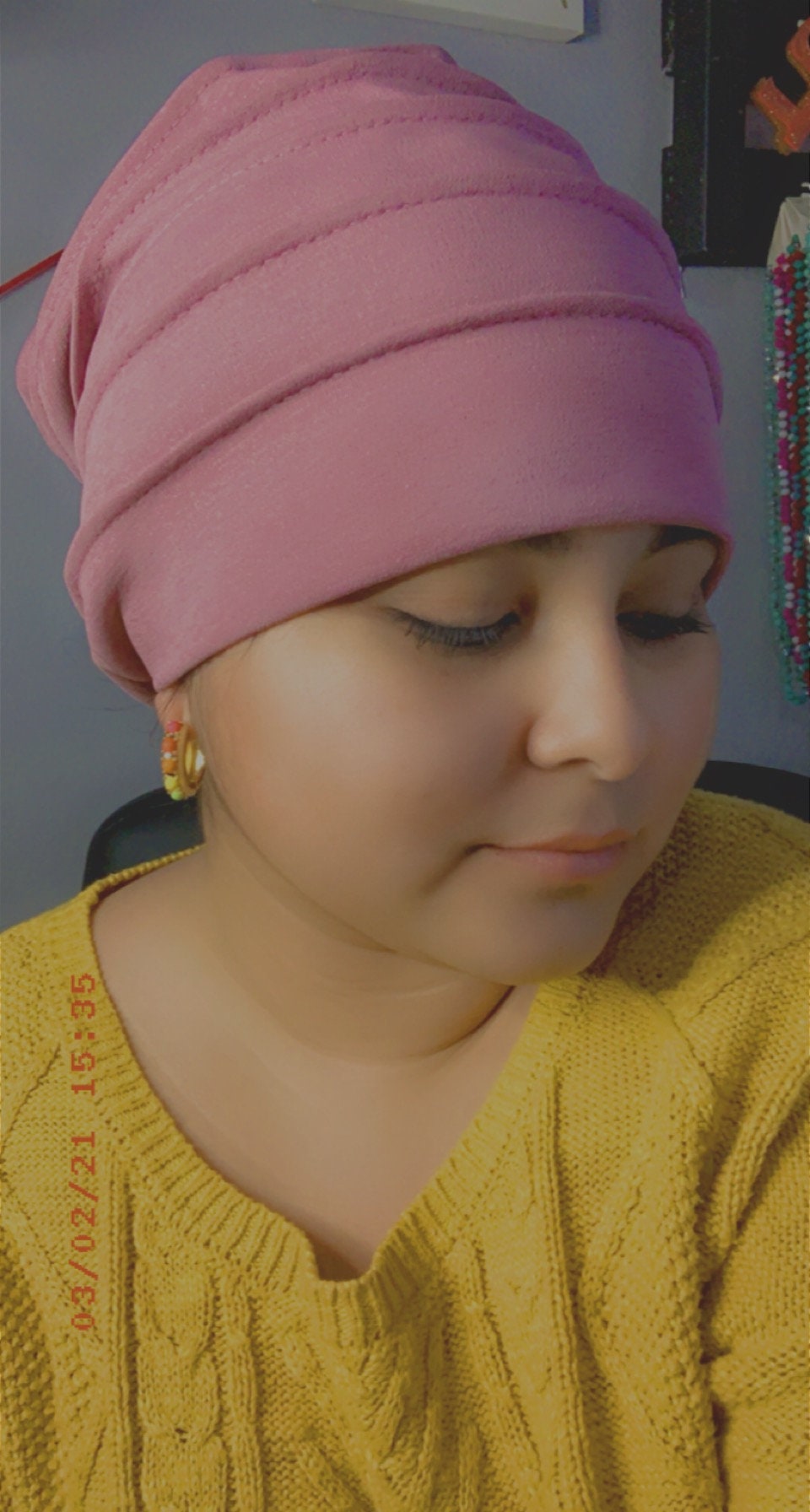 Image of Soft Cancer, Alopecia Cap for Hair Loss: Stylish Accessory for Hair Decoration and Head Protection