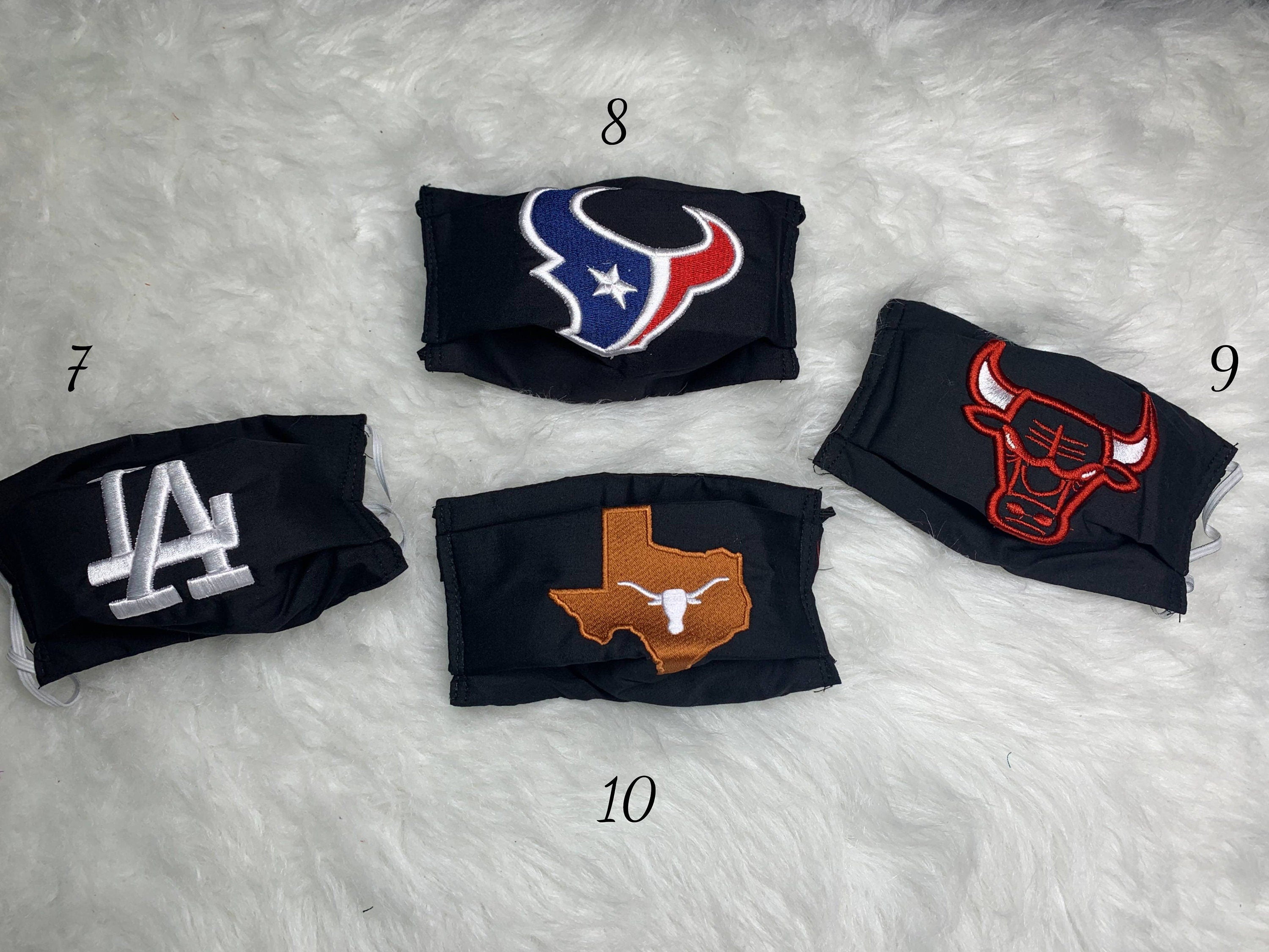 Image of Embroidered Logo Face Masks - Handmade Face Masks