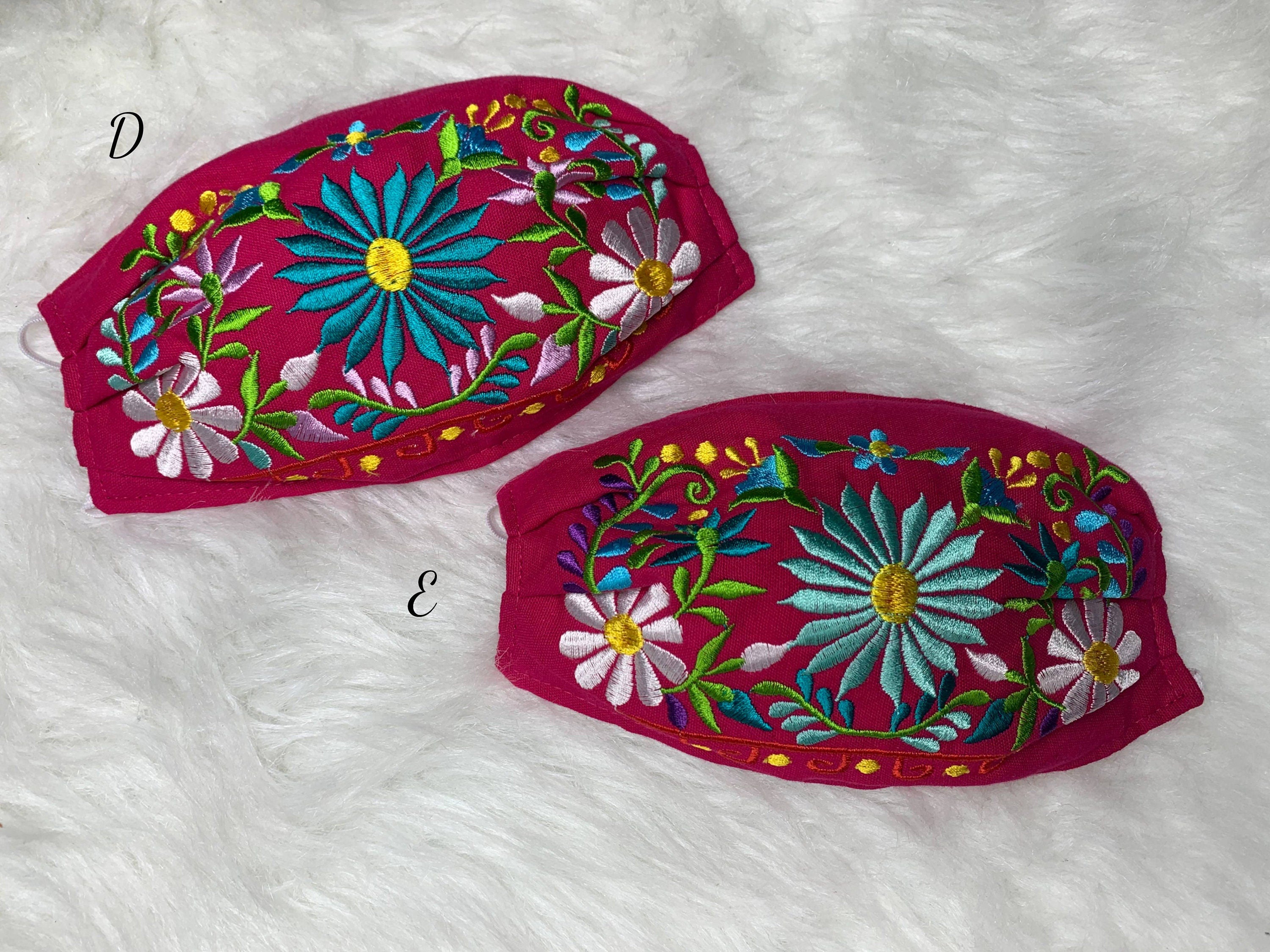 Artisanal Embroidered Face Masks - Handmade Face Masks