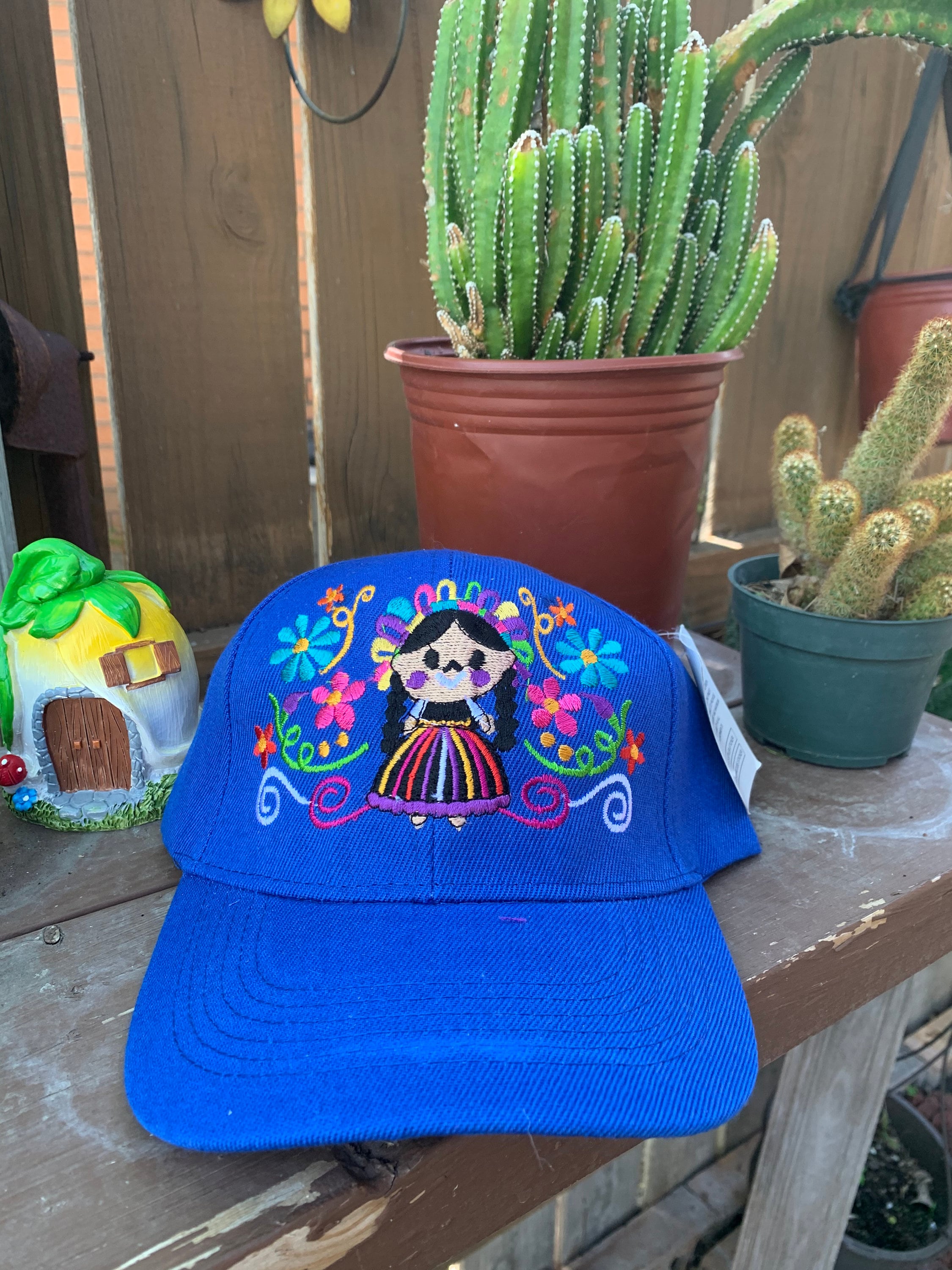Image of Precious Embroidered Baseball Caps - Artisanal Caps