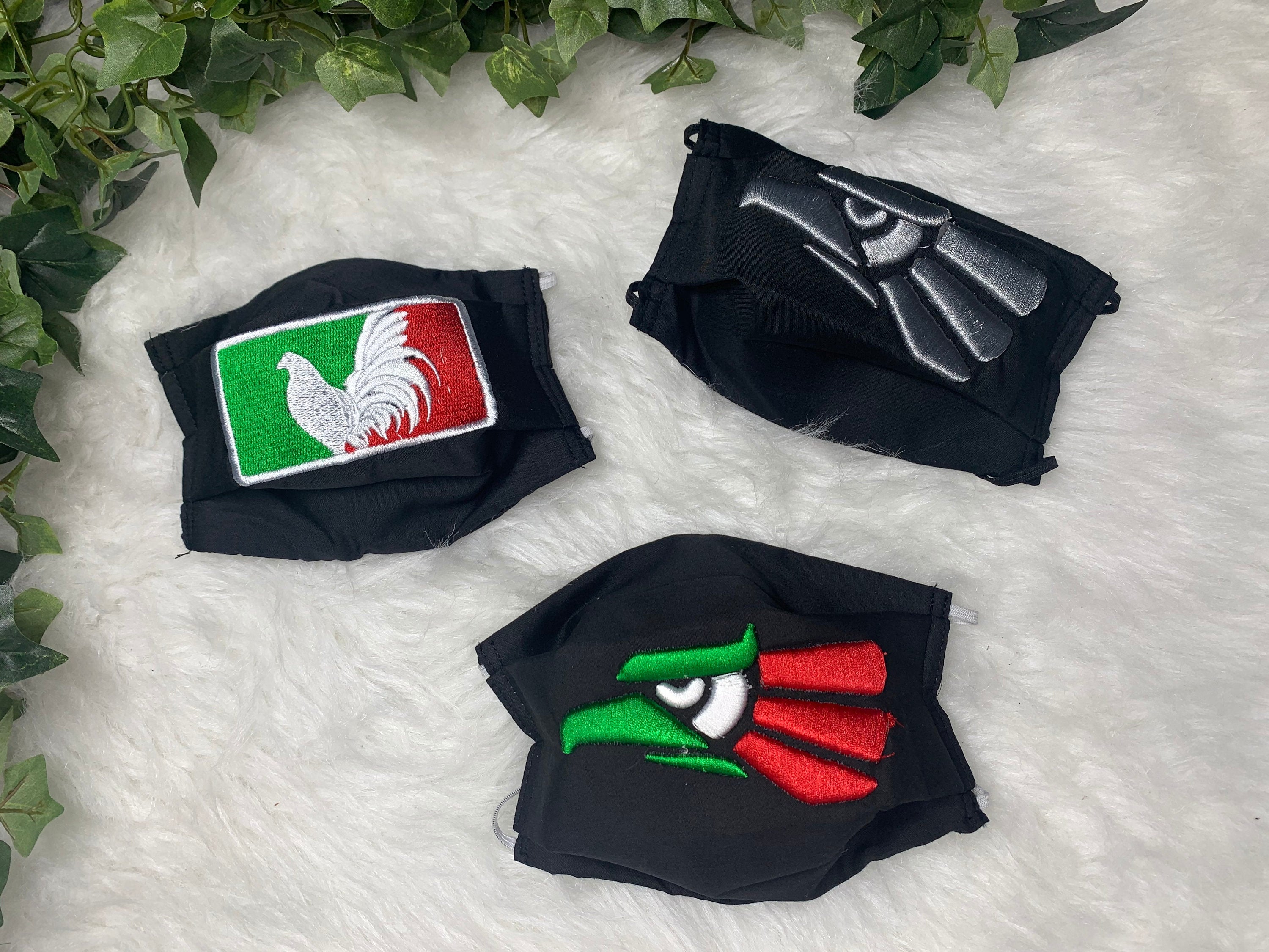 Image of Mexican Embroidered Face Masks - Handmade Mexican Masks