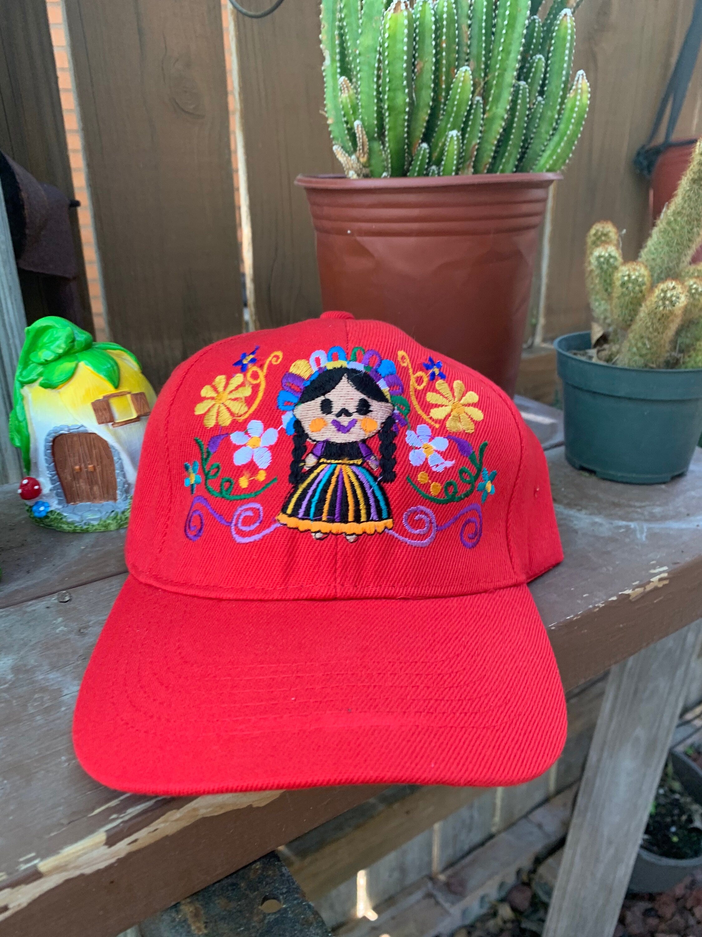 Image of Precious Embroidered Baseball Caps - Artisanal Caps