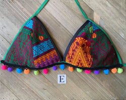 Image of Handmade Artisanal Bikini Tops - Mexican Bikini Tops