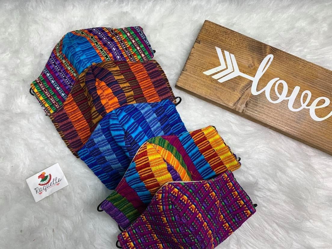 Image of Artisanal Handmade Face Masks - Mexican Style Face Masks