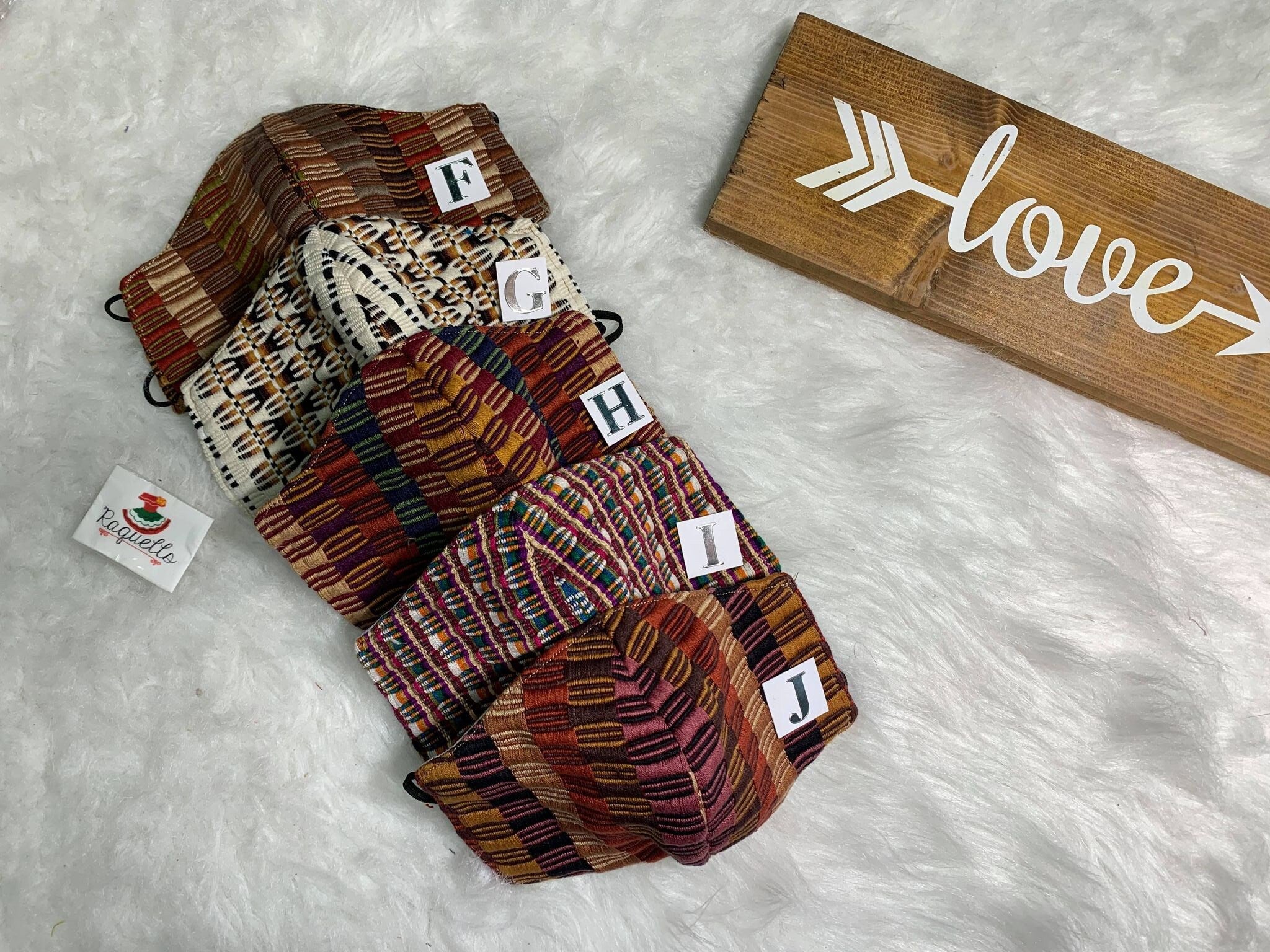 Image of Artisanal Handmade Face Masks - Mexican Style Face Masks