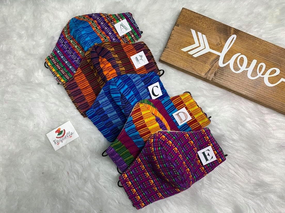 Image of Artisanal Handmade Face Masks - Mexican Style Face Masks