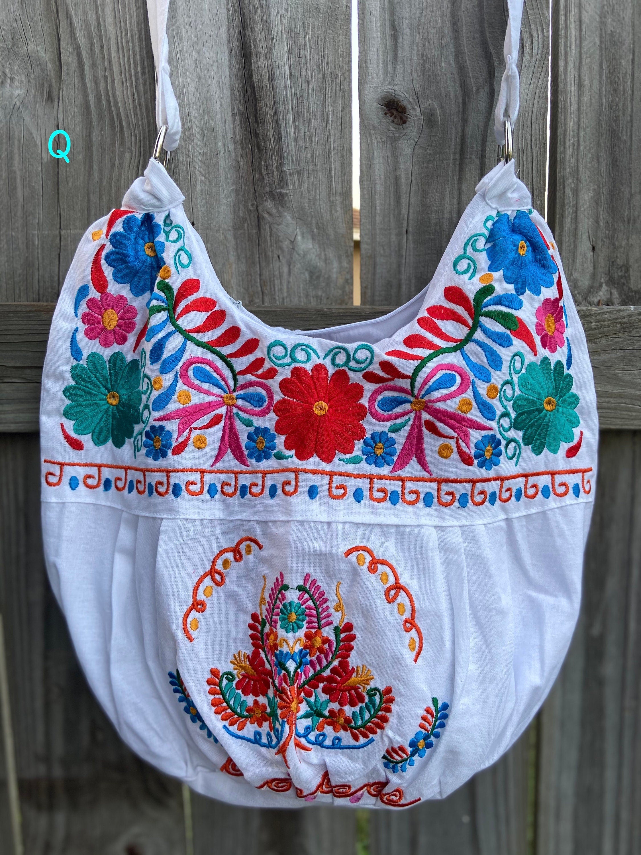 Image of Floral Embroidered Bag - Floral Purse